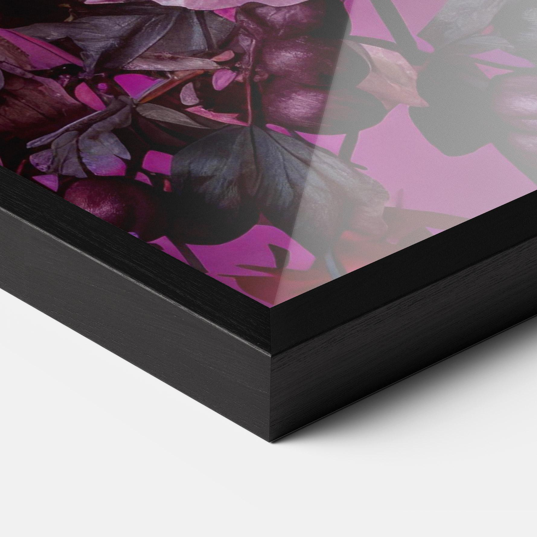 Keretezett Poszter Pink Red Bouquet mockup 3