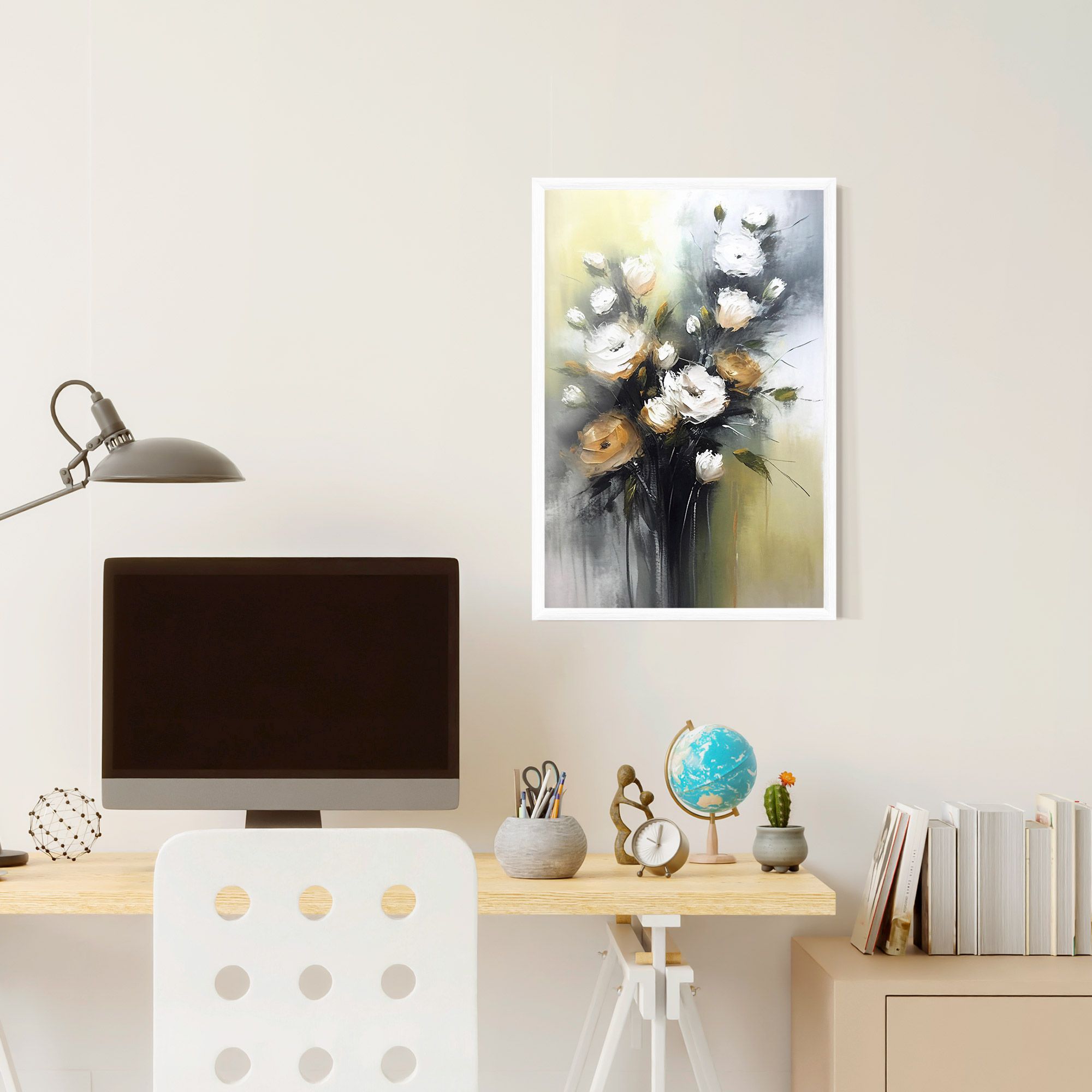 Bouquet Painting mockup 6