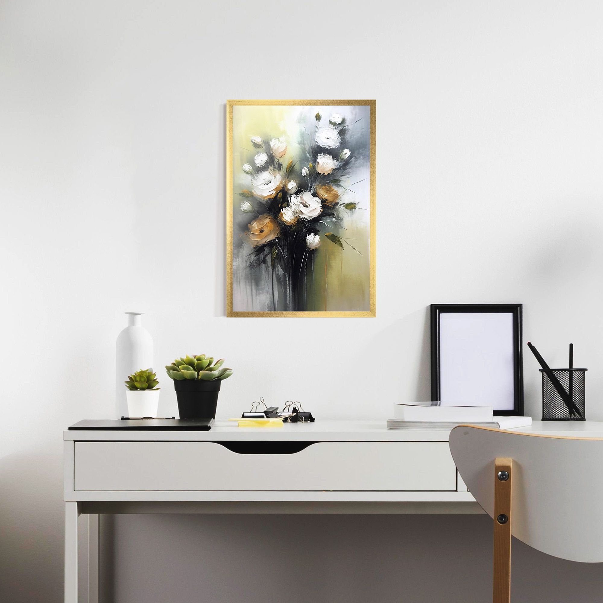 Bouquet Painting mockup 7