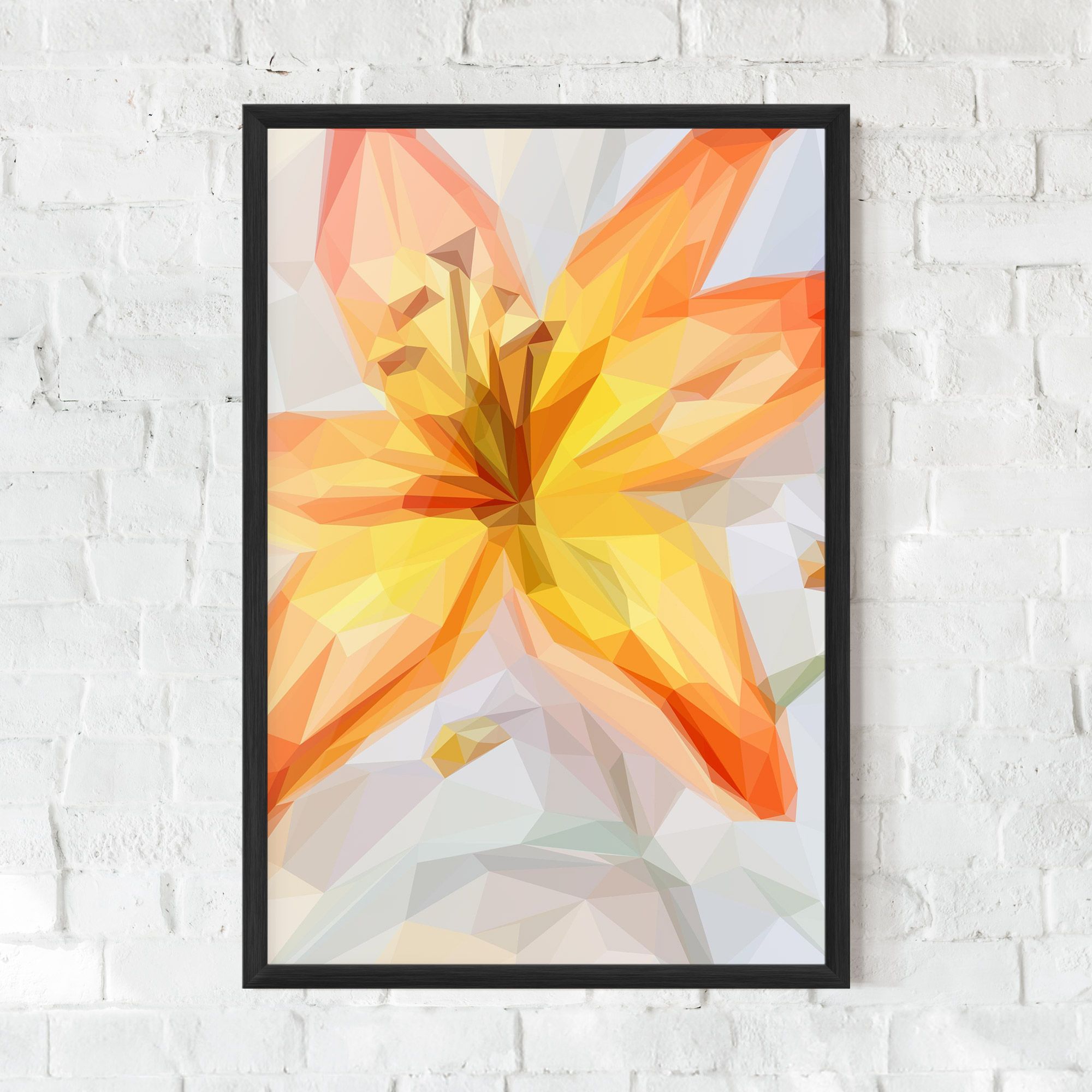 Yellow Orange Lily mockup 0