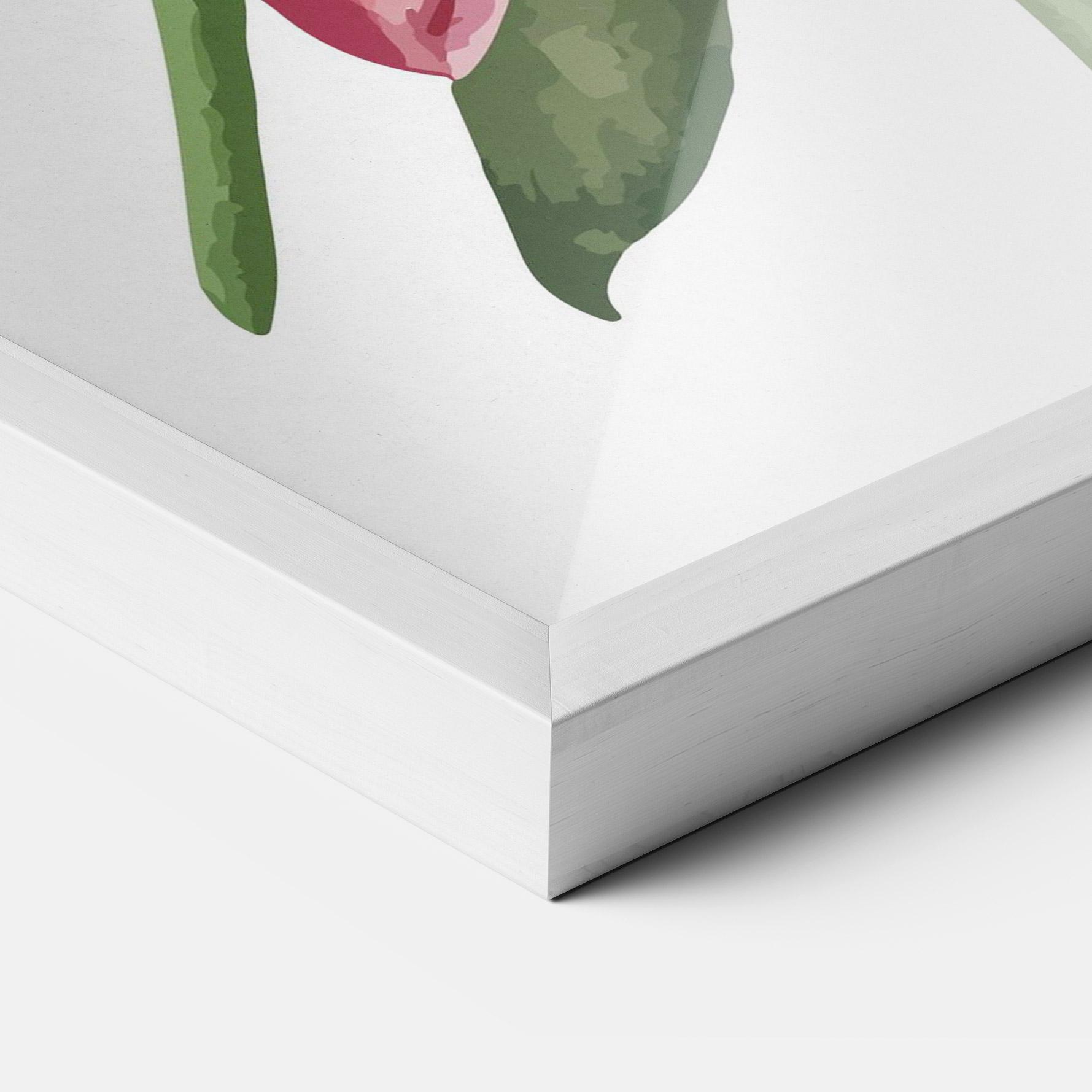 Keretezett Poszter Lily Pretty Pink mockup 3