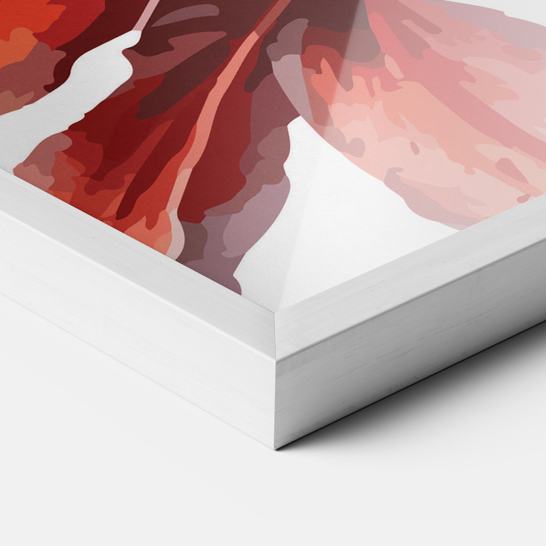 Pretty Red Purple Lily mockup 3