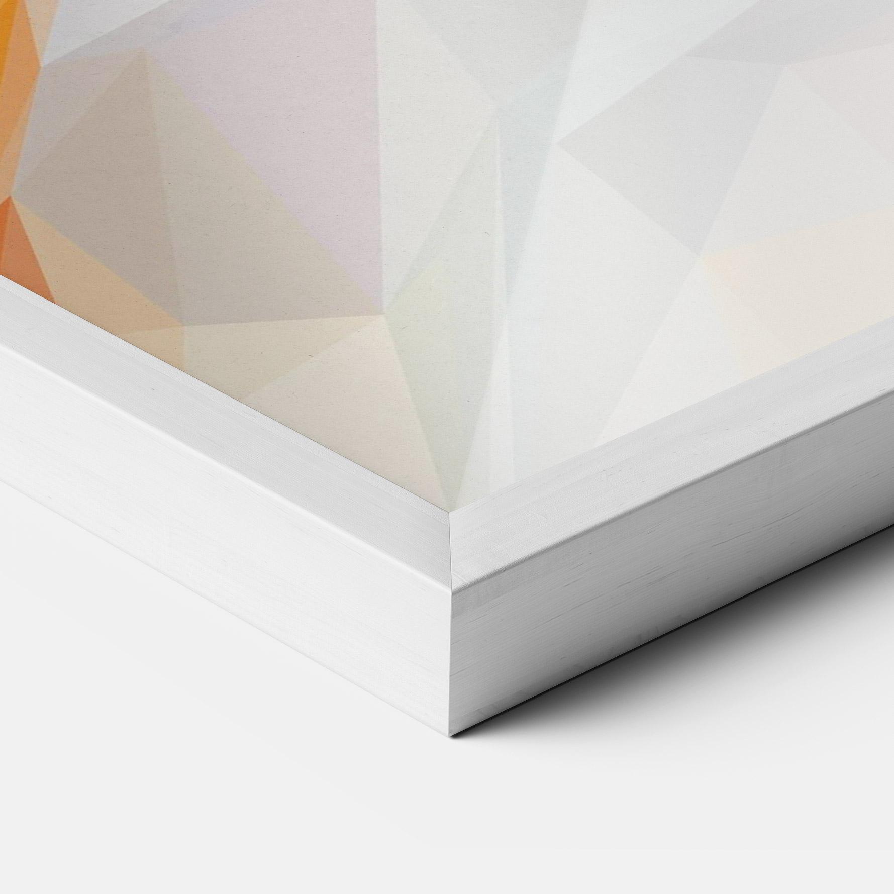 Keretezett Poszter Yellow Orange Lily mockup 3