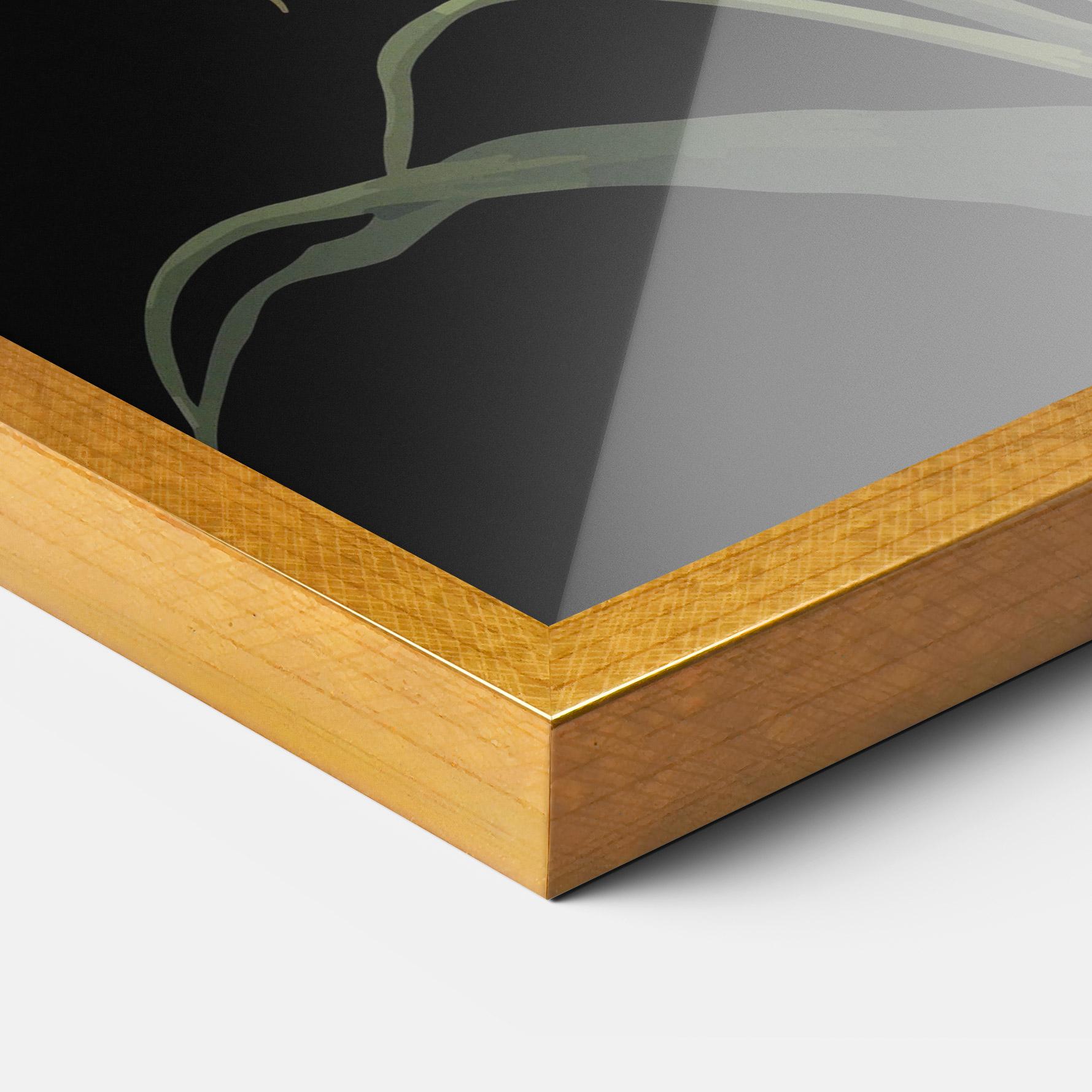 Keretezett Poszter Columbia White Lily mockup 3