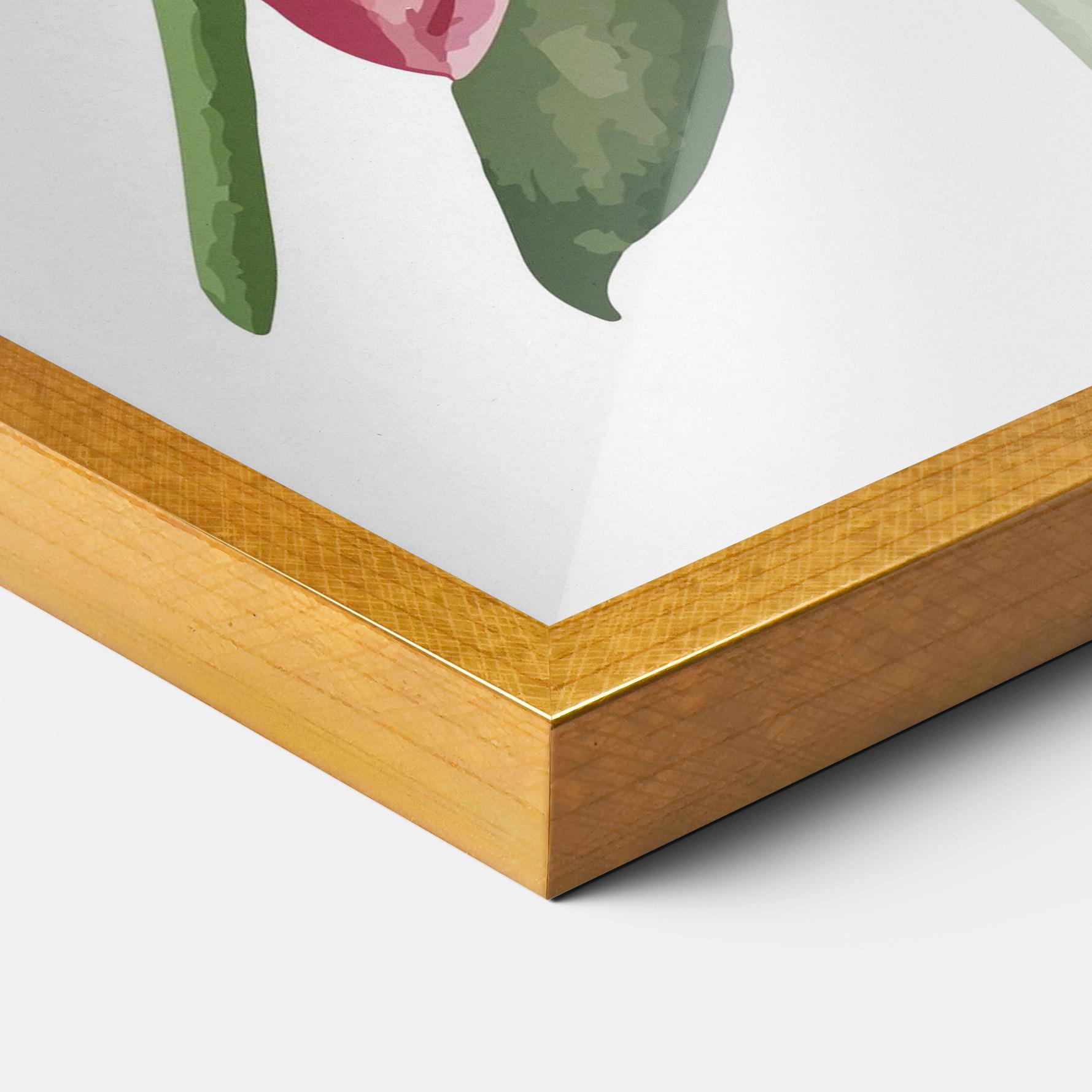 Keretezett Poszter Lily Pretty Pink mockup 3