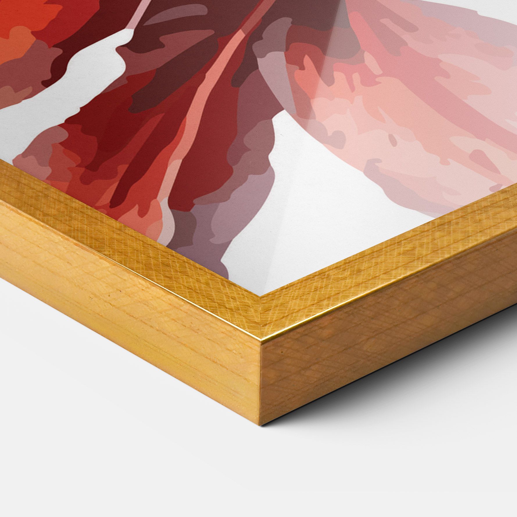 Pretty Red Purple Lily mockup 3