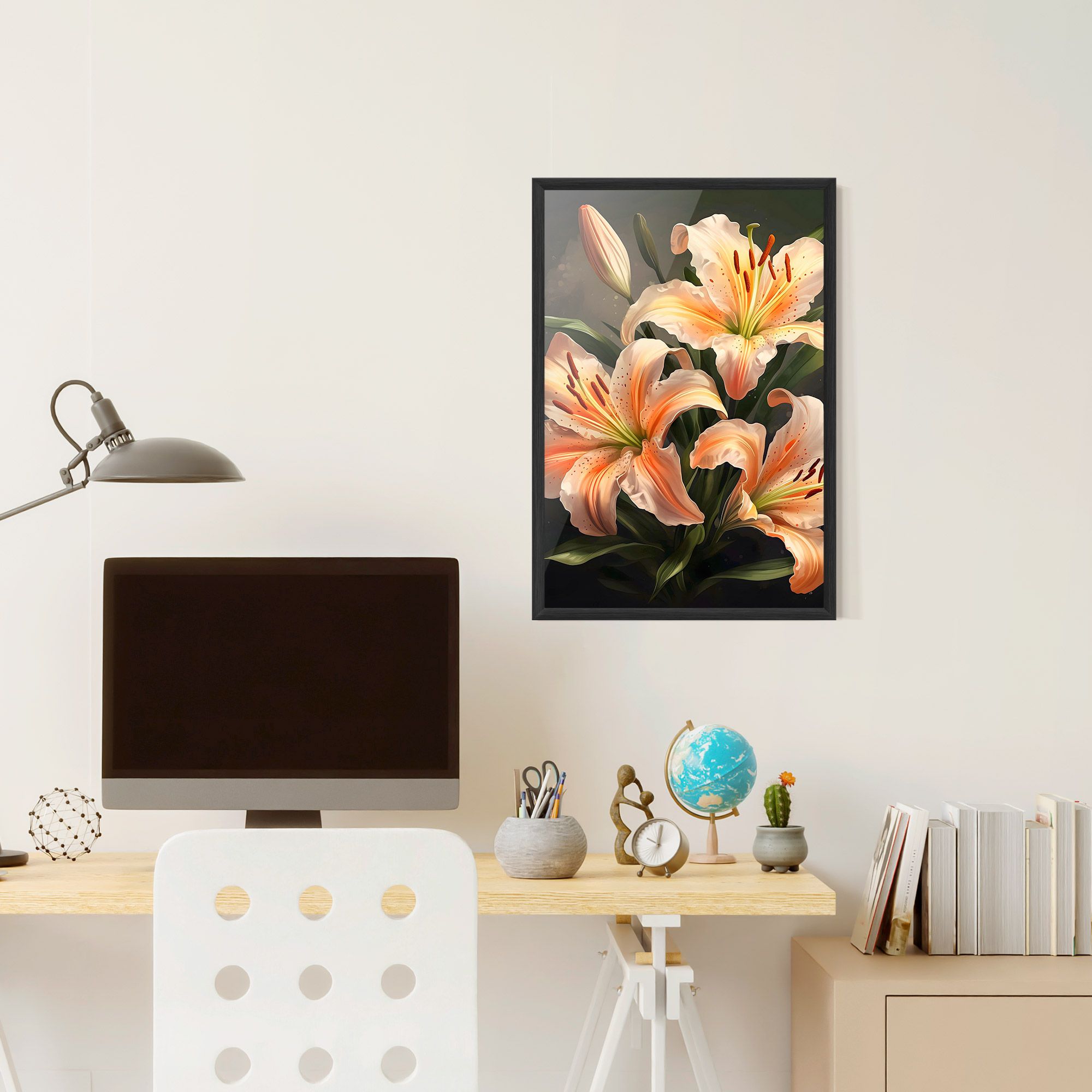 Light Orange Lily mockup 6