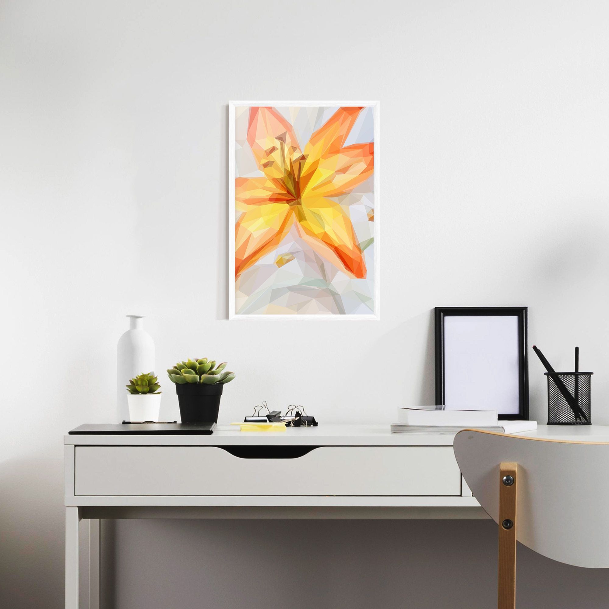 Yellow Orange Lily mockup 7