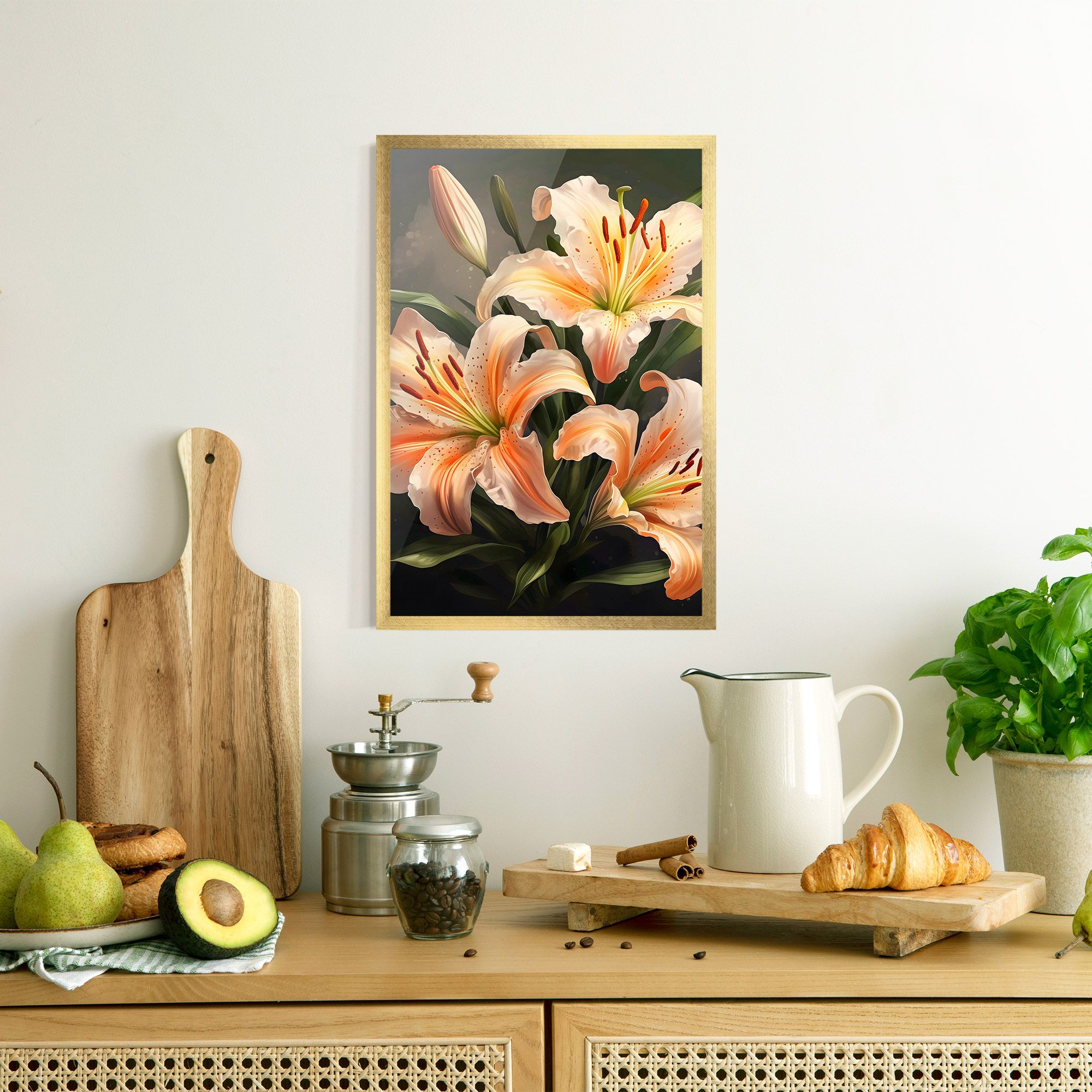 Light Orange Lily mockup 8