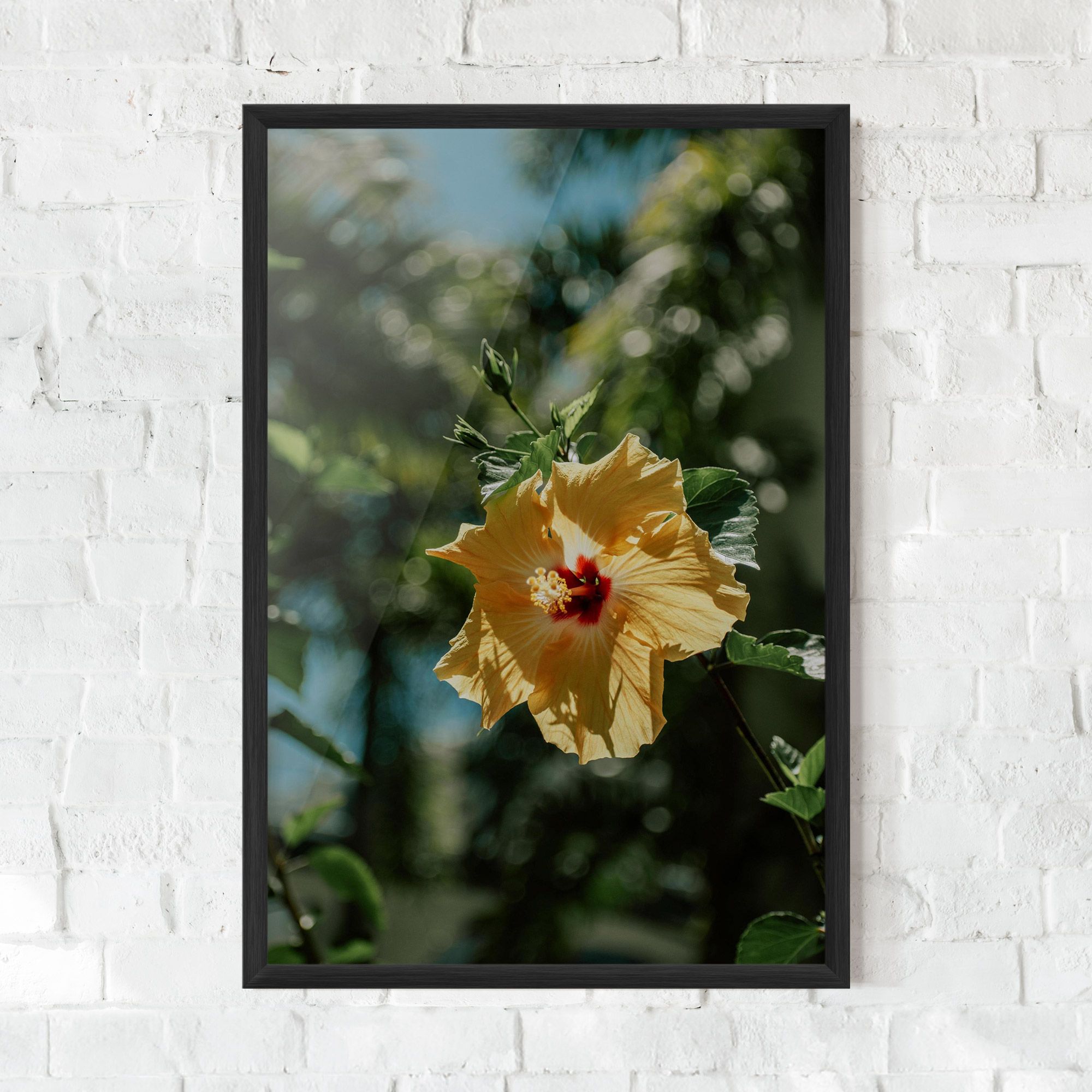 Yellow Pretty Exotic mockup 0