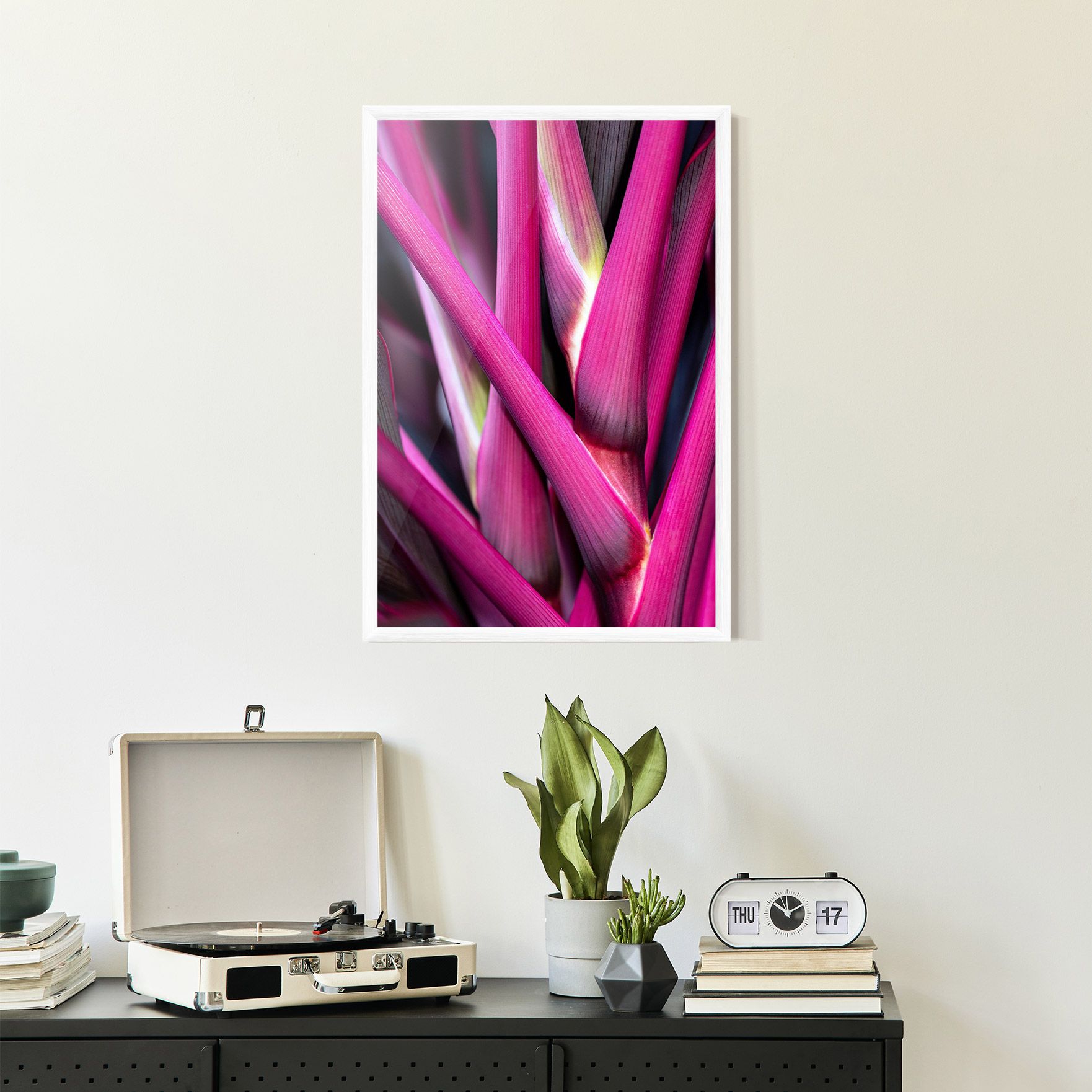 Purple Exotic Plant mockup 2
