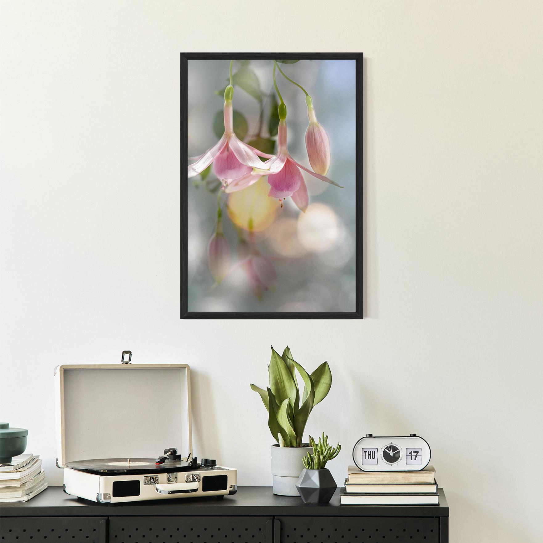 Keretezett Poszter Dreamy Pink Exotic mockup 2