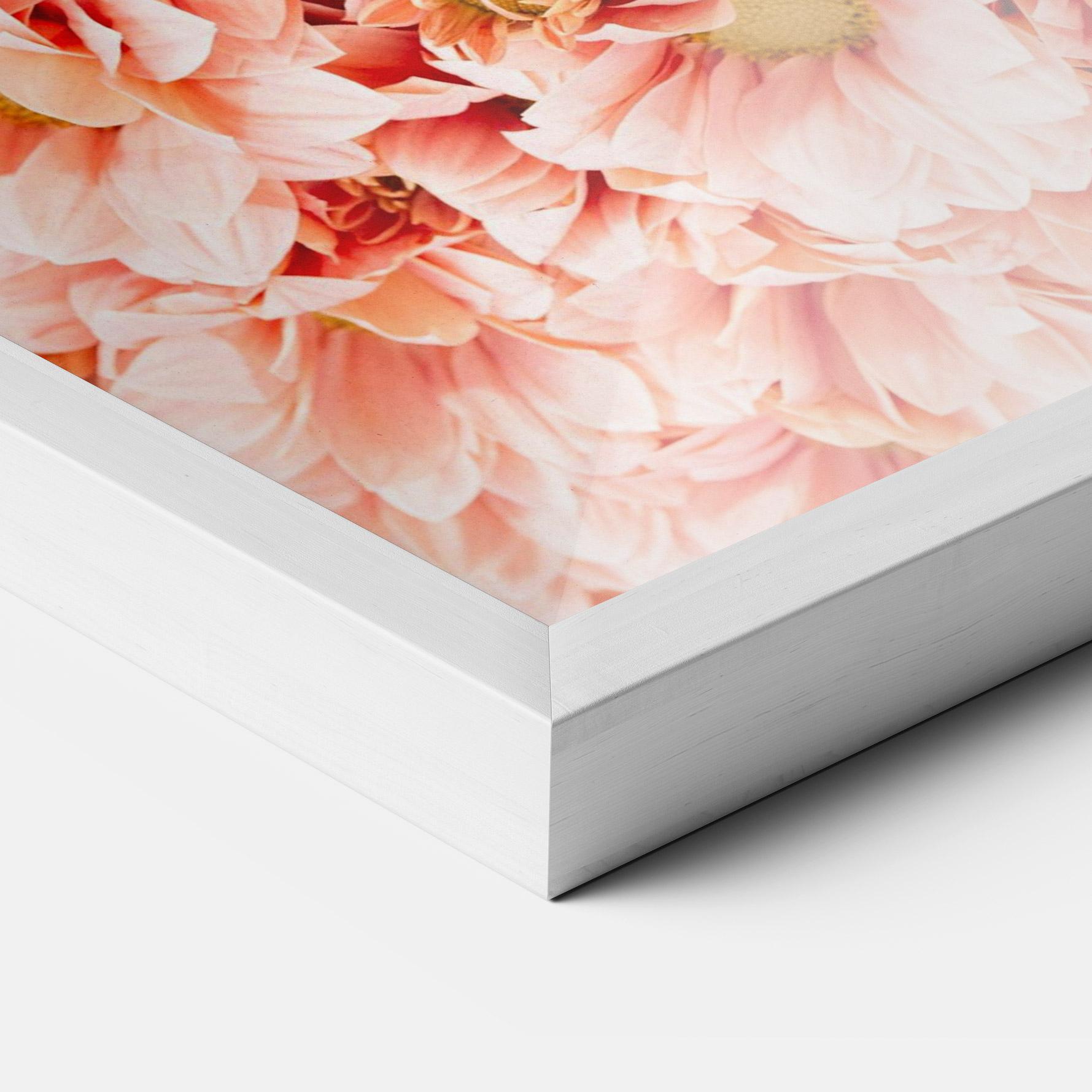 Keretezett Poszter Pink Flowers Bouquet mockup 3
