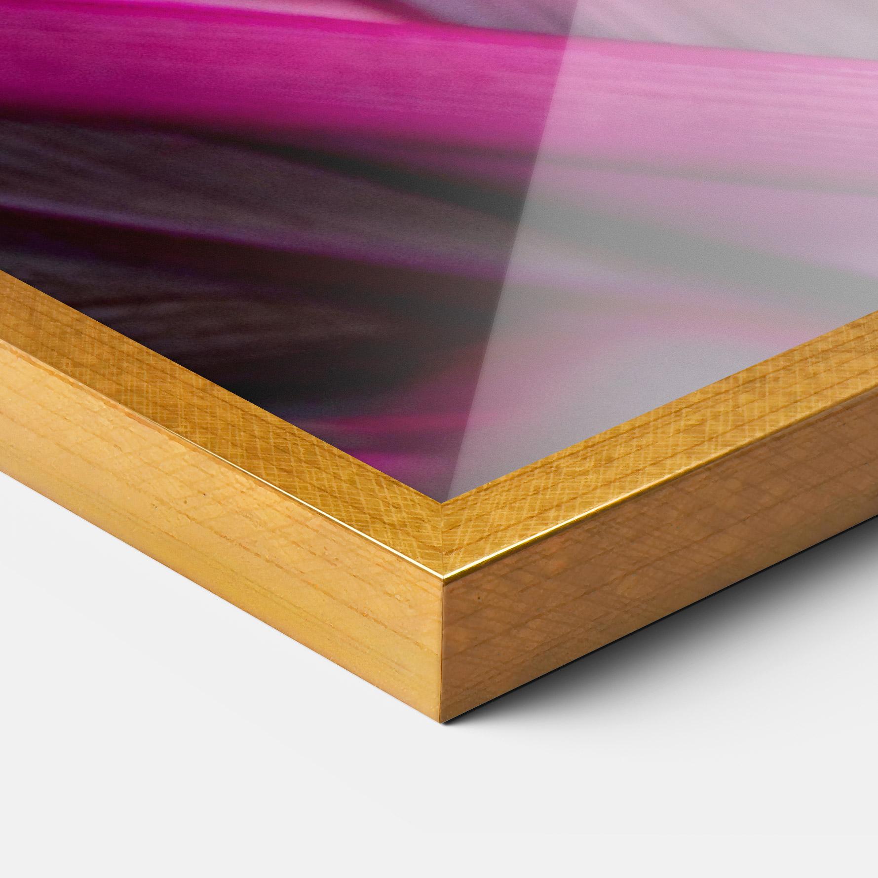 Keretezett Poszter Purple Exotic Plant mockup 3