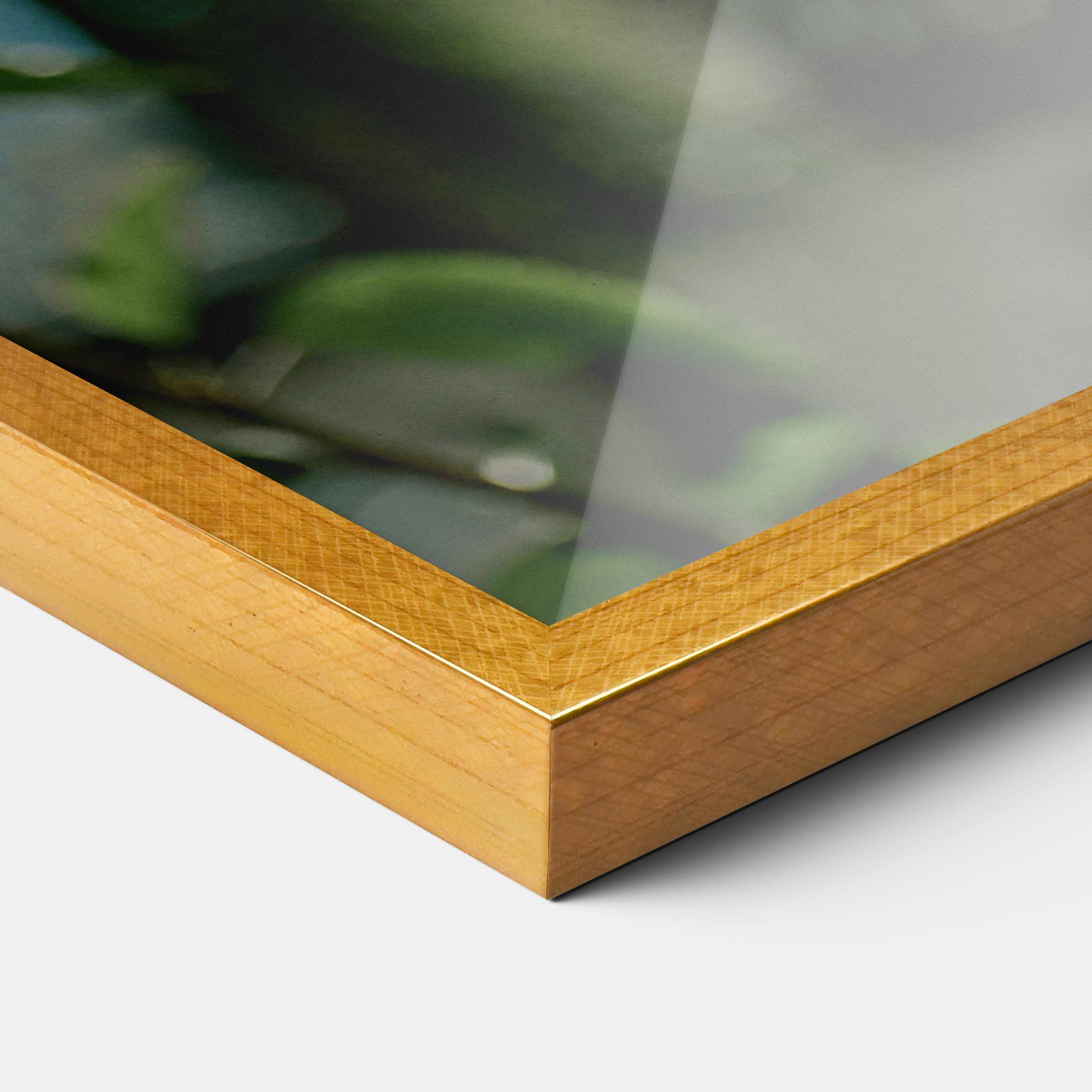 Keretezett Poszter Yellow Pretty Exotic mockup 3