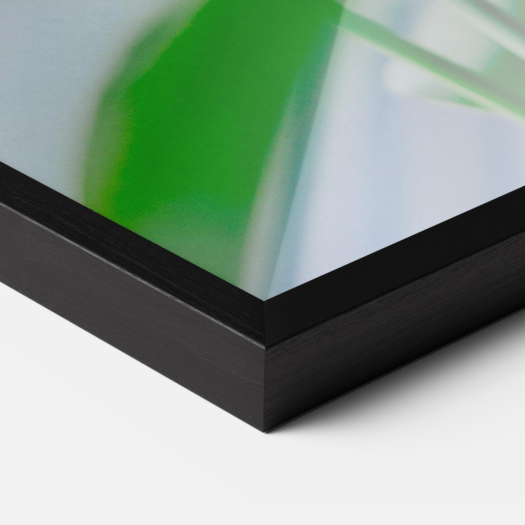 Keretezett Poszter Exotic Orange Green mockup 3