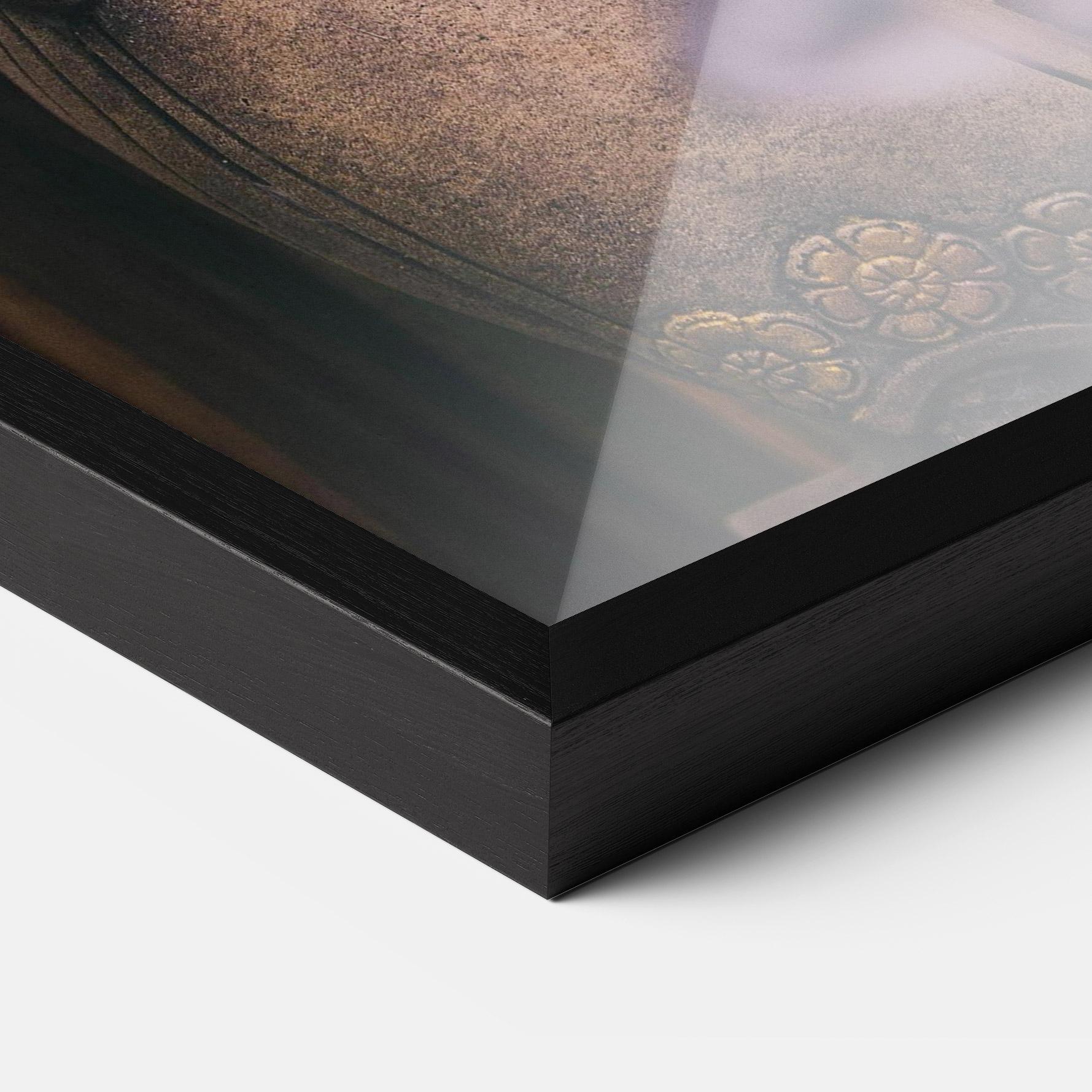 Keretezett Poszter Exotic Statue mockup 3