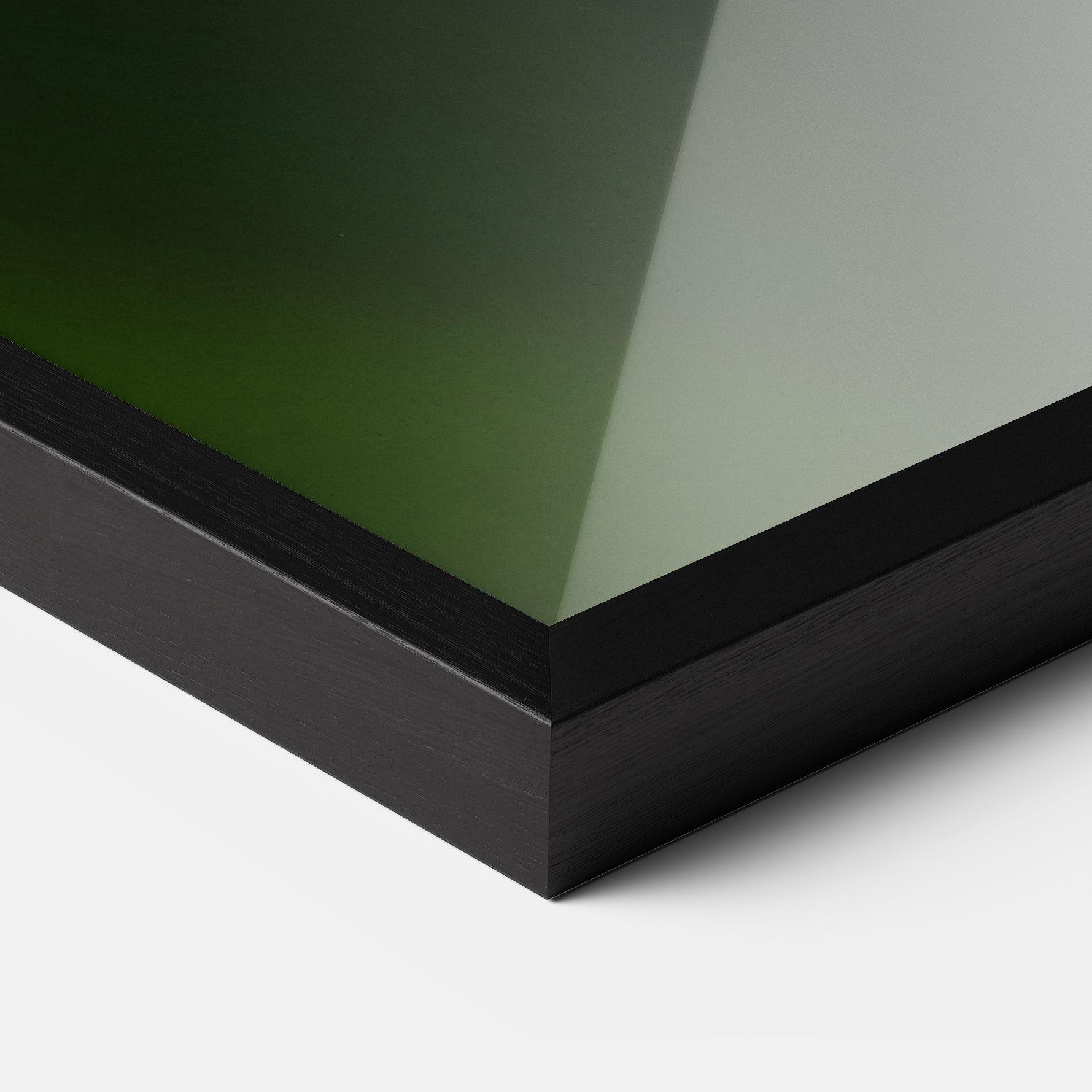 Keretezett Poszter Yellow Green Exotic mockup 3