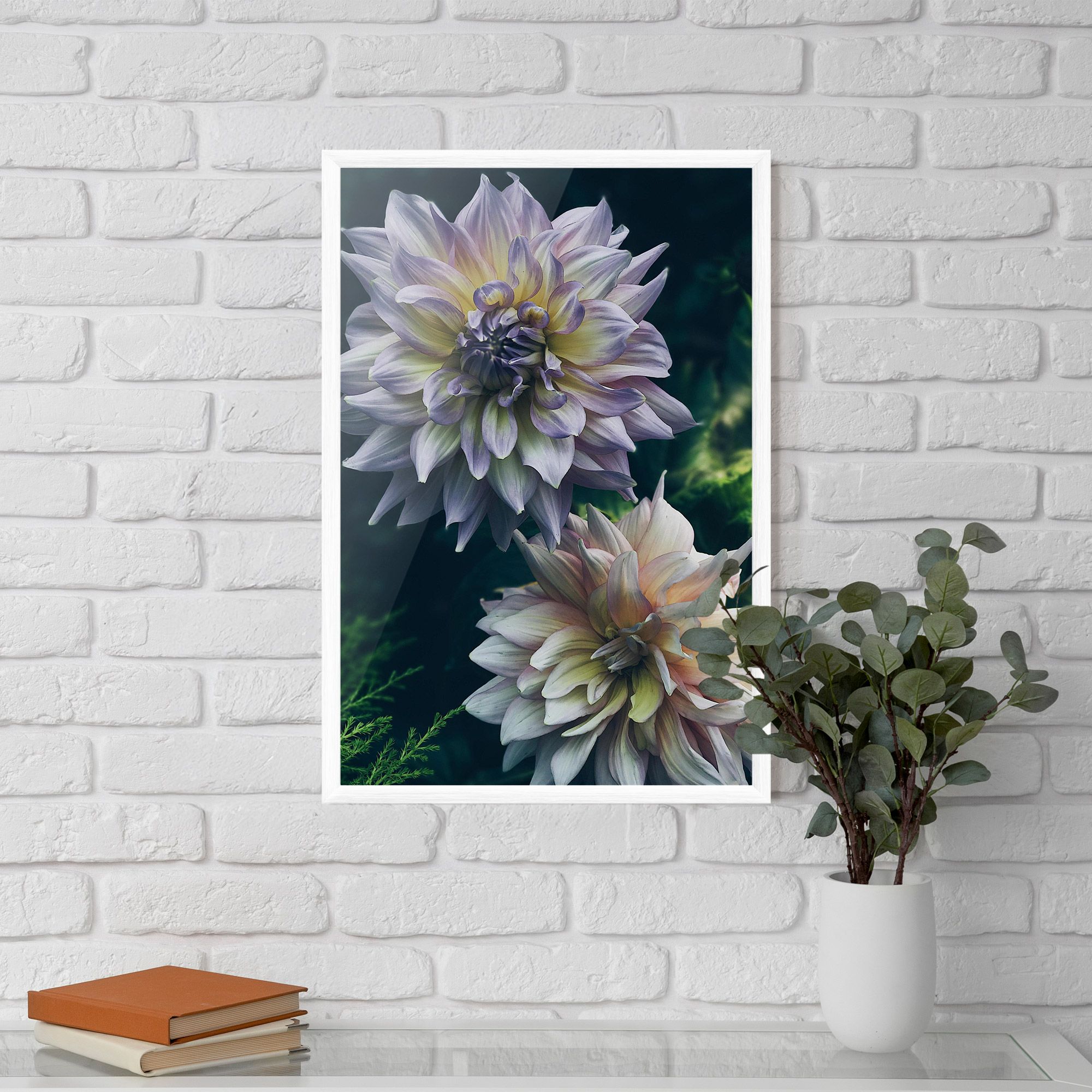 Dahlia Flowers mockup 5