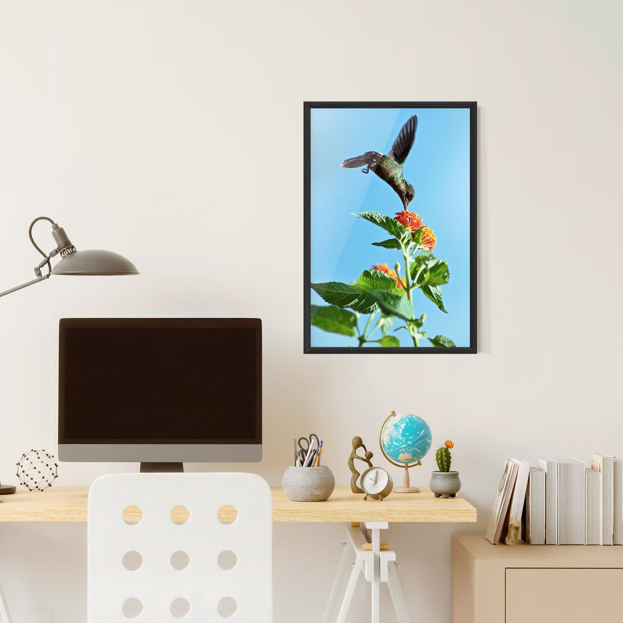 Bird Exotic Flower mockup 6