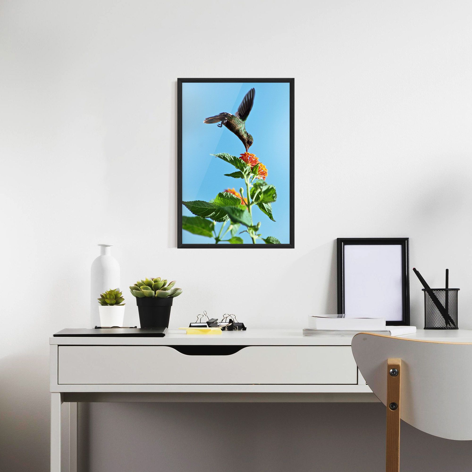 Bird Exotic Flower mockup 7