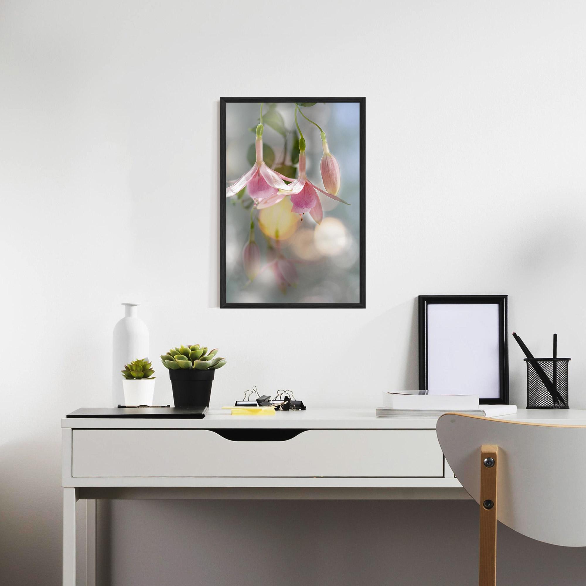 Keretezett Poszter Dreamy Pink Exotic mockup 7