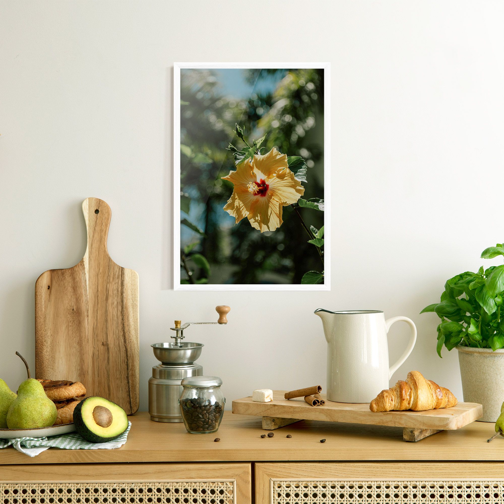 Yellow Pretty Exotic mockup 8
