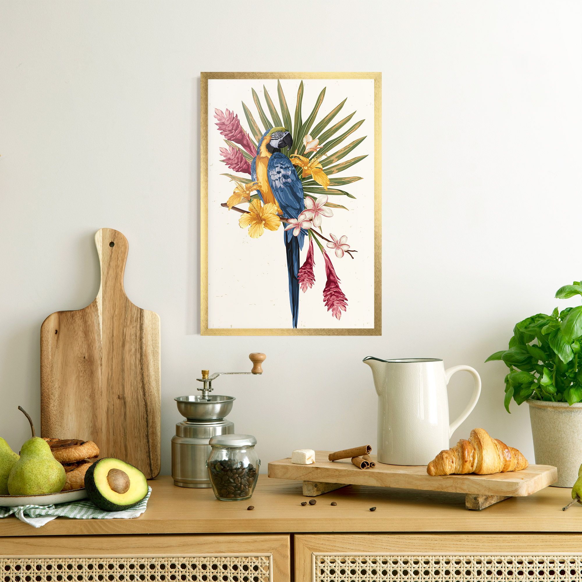 Exotic Bird Flower mockup 8