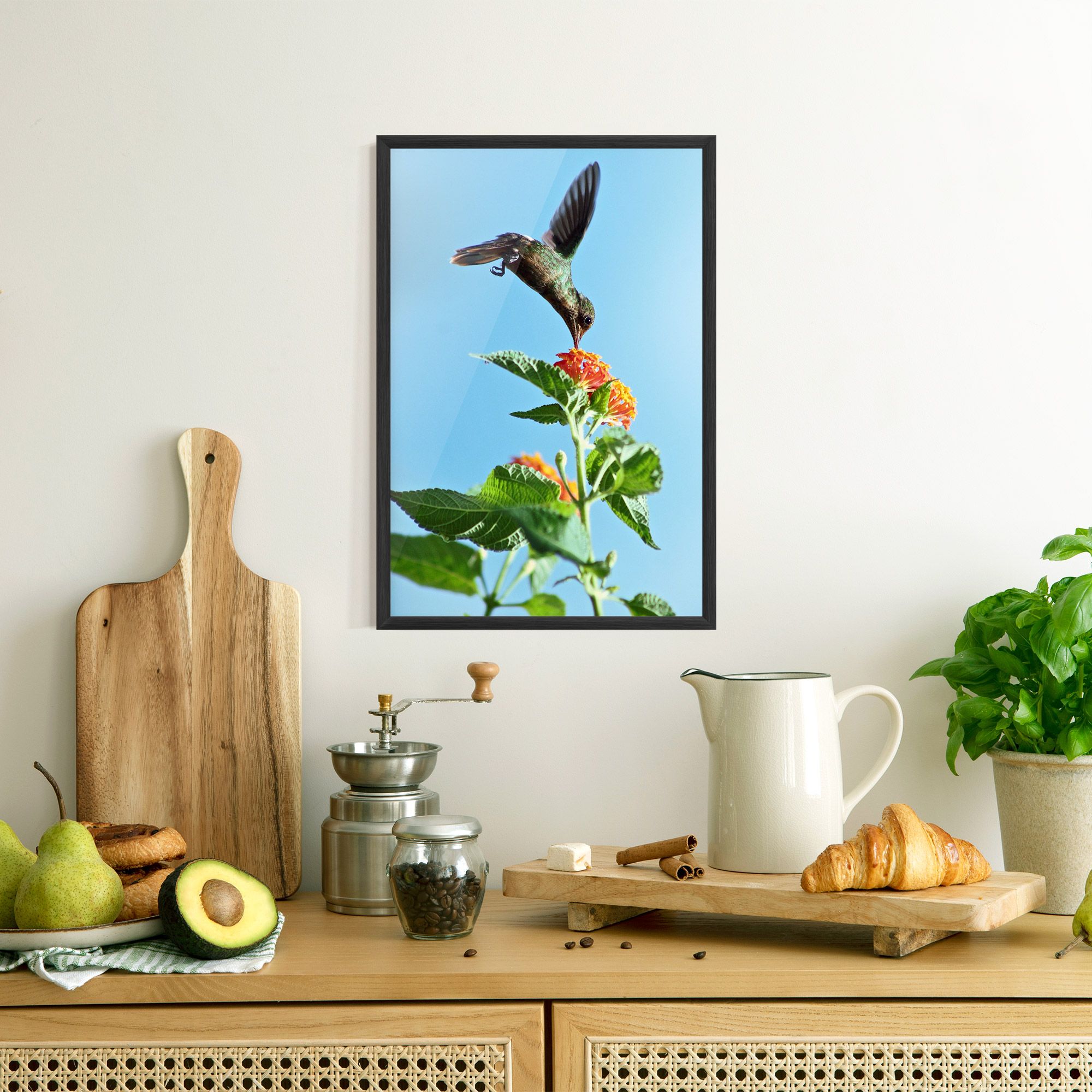 Bird Exotic Flower mockup 8