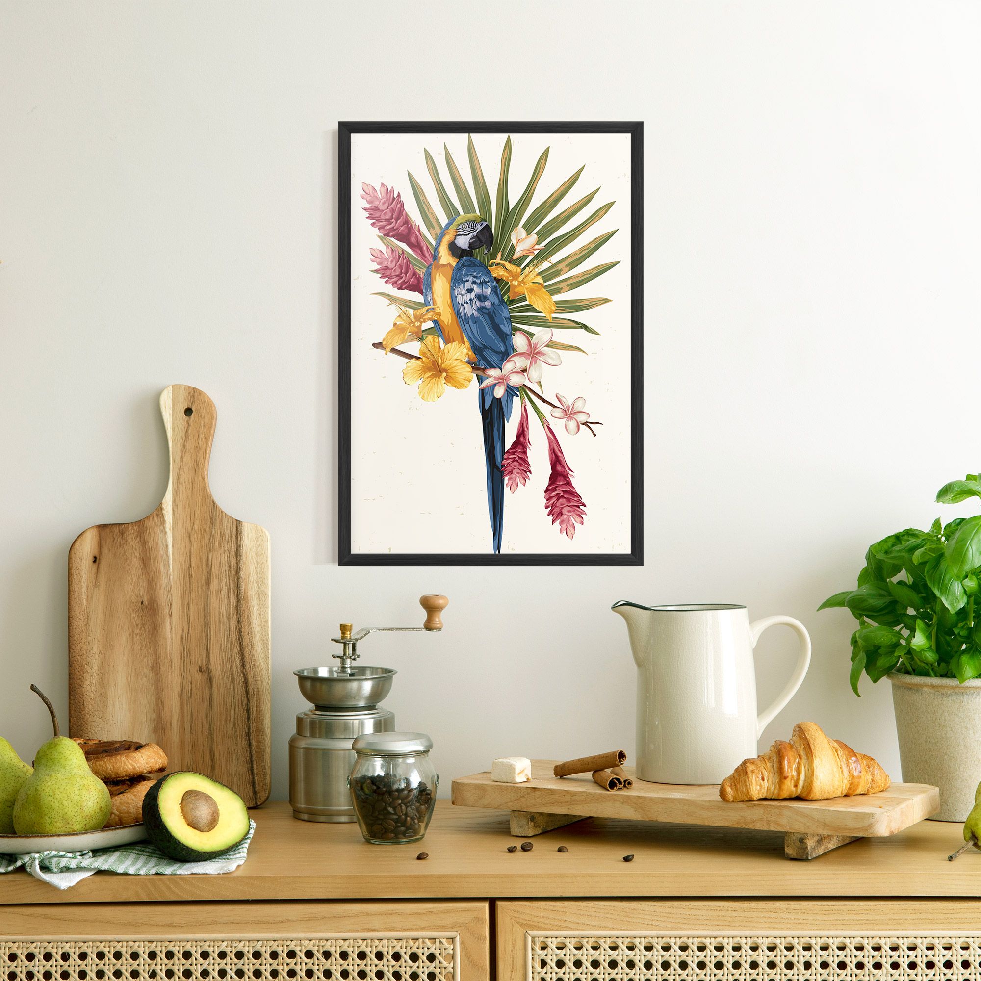 Exotic Bird Flower mockup 8