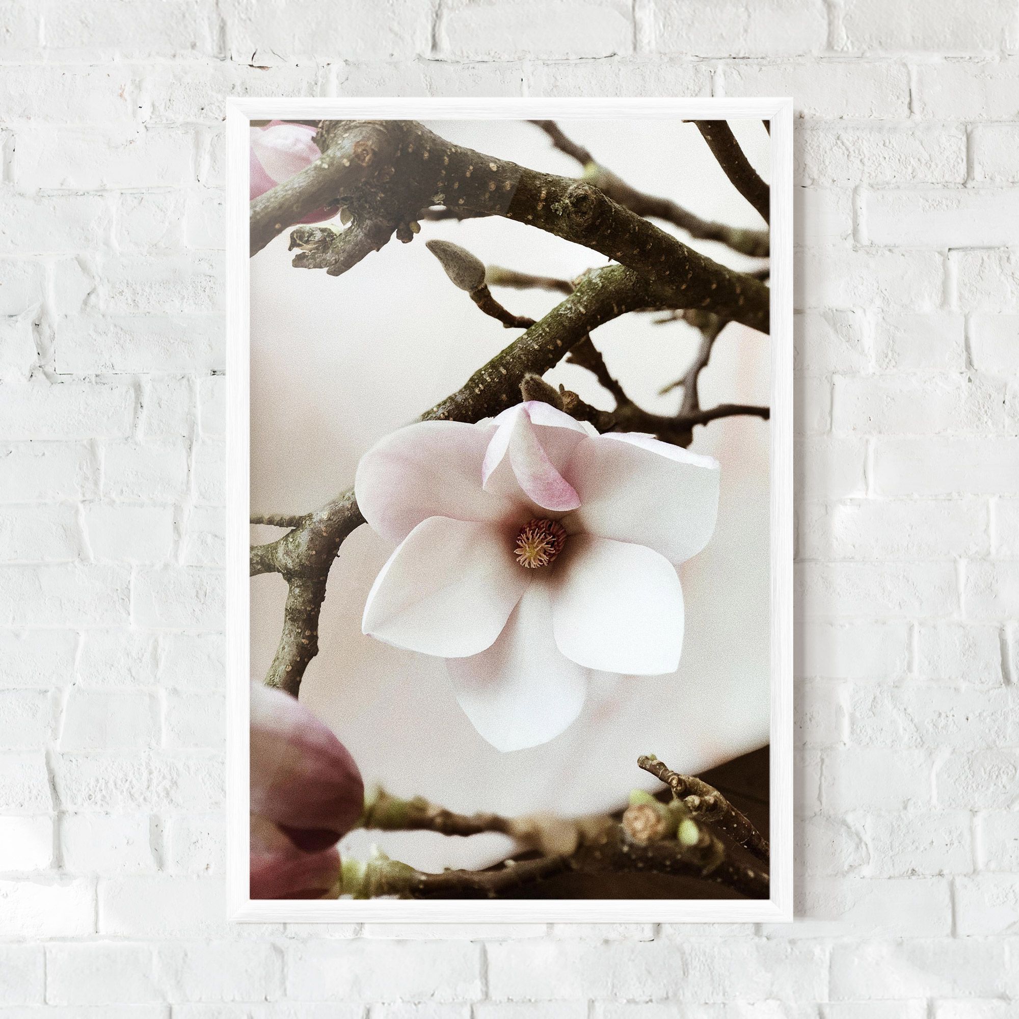 White Flower Tree mockup 0