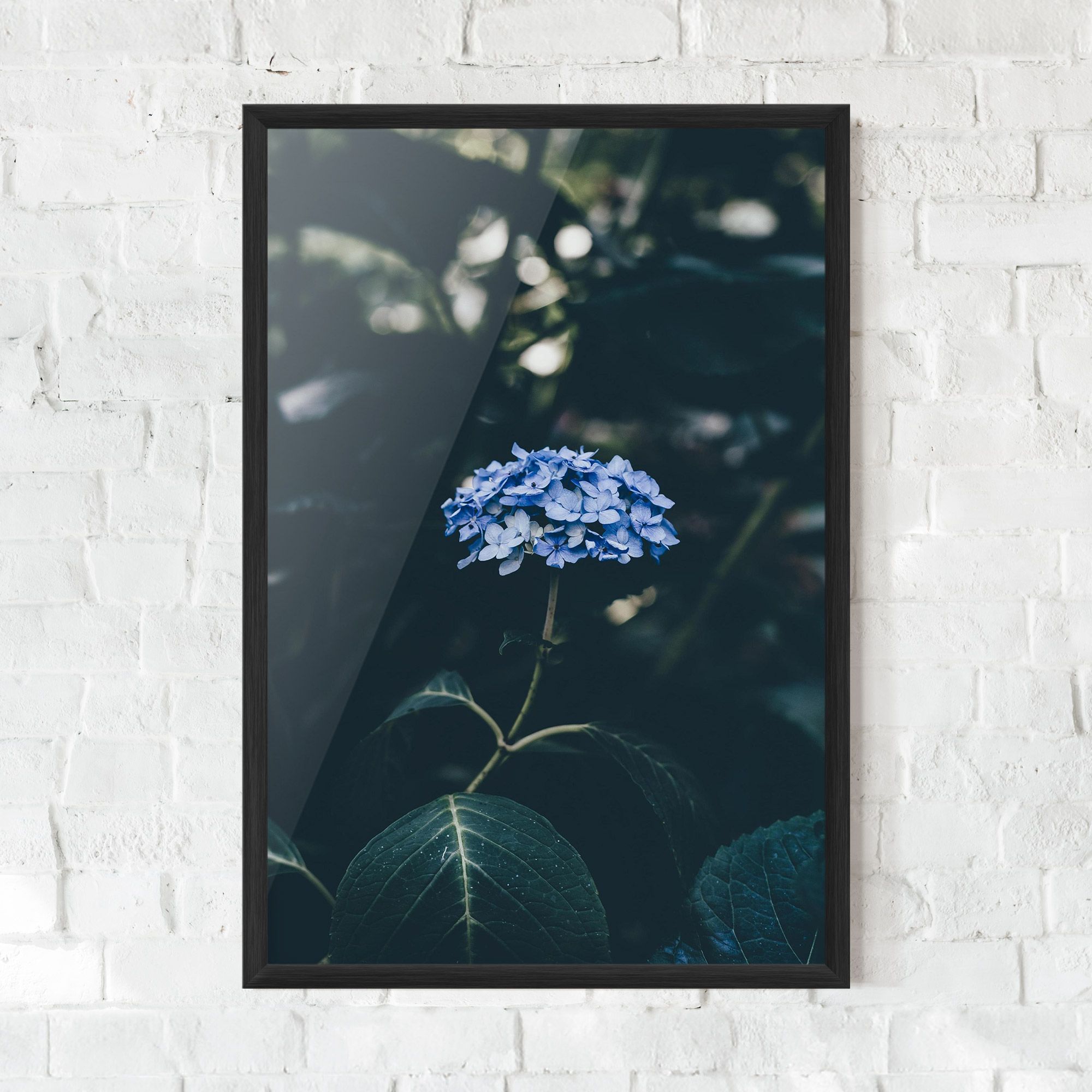 Forest Blue Flower mockup 0