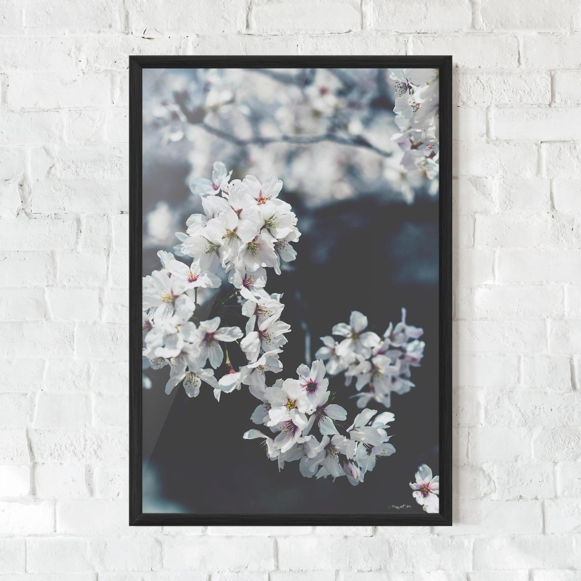 Keretezett Poszter White Tree mockup 0