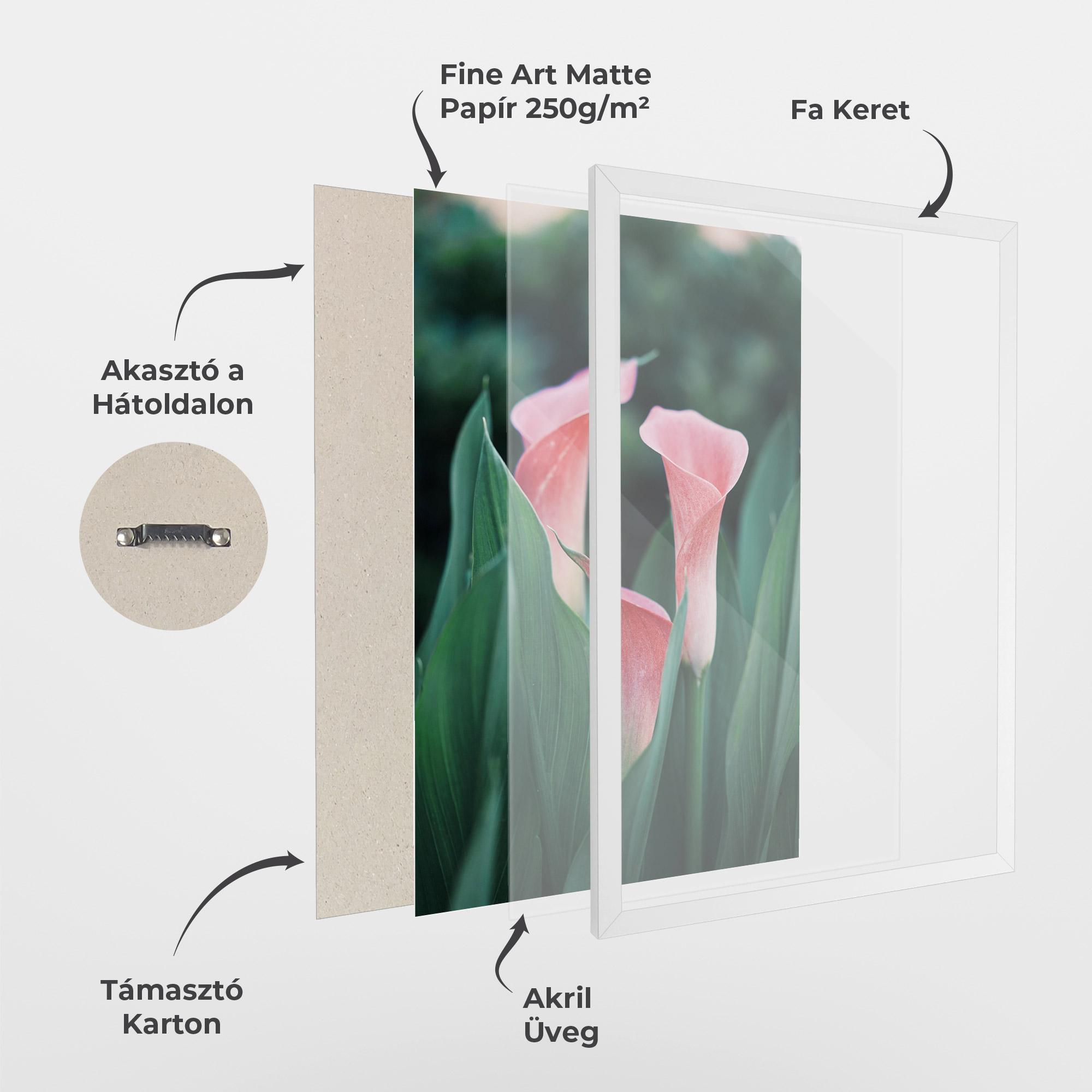 Keretezett Poszter Early Spring mockup 1