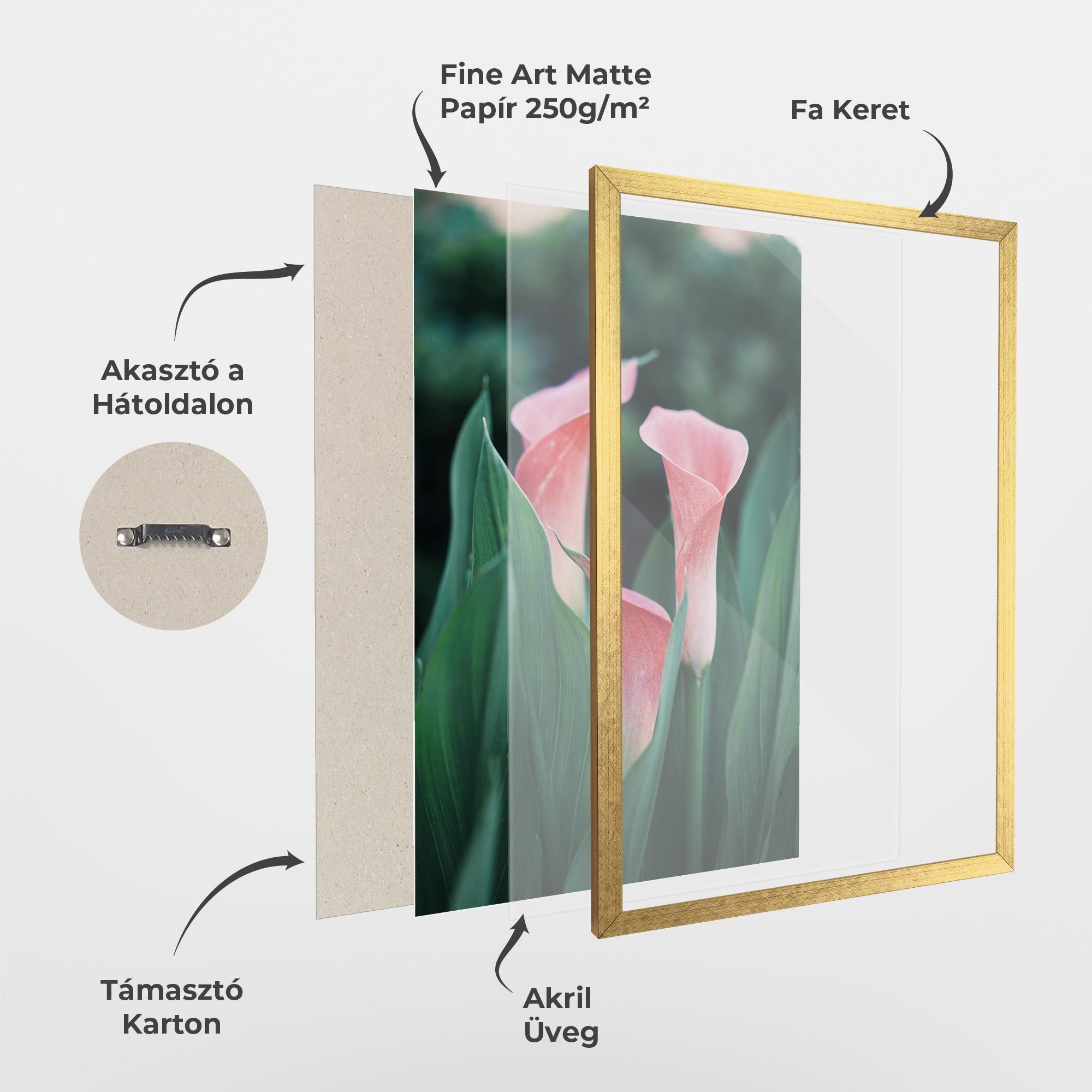 Keretezett Poszter Early Spring mockup 1