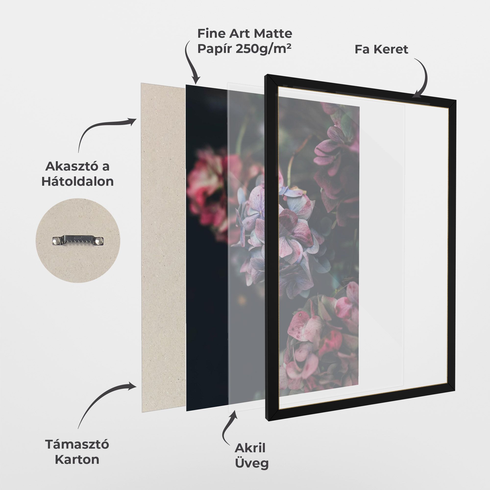 Red Pink Flower mockup 1