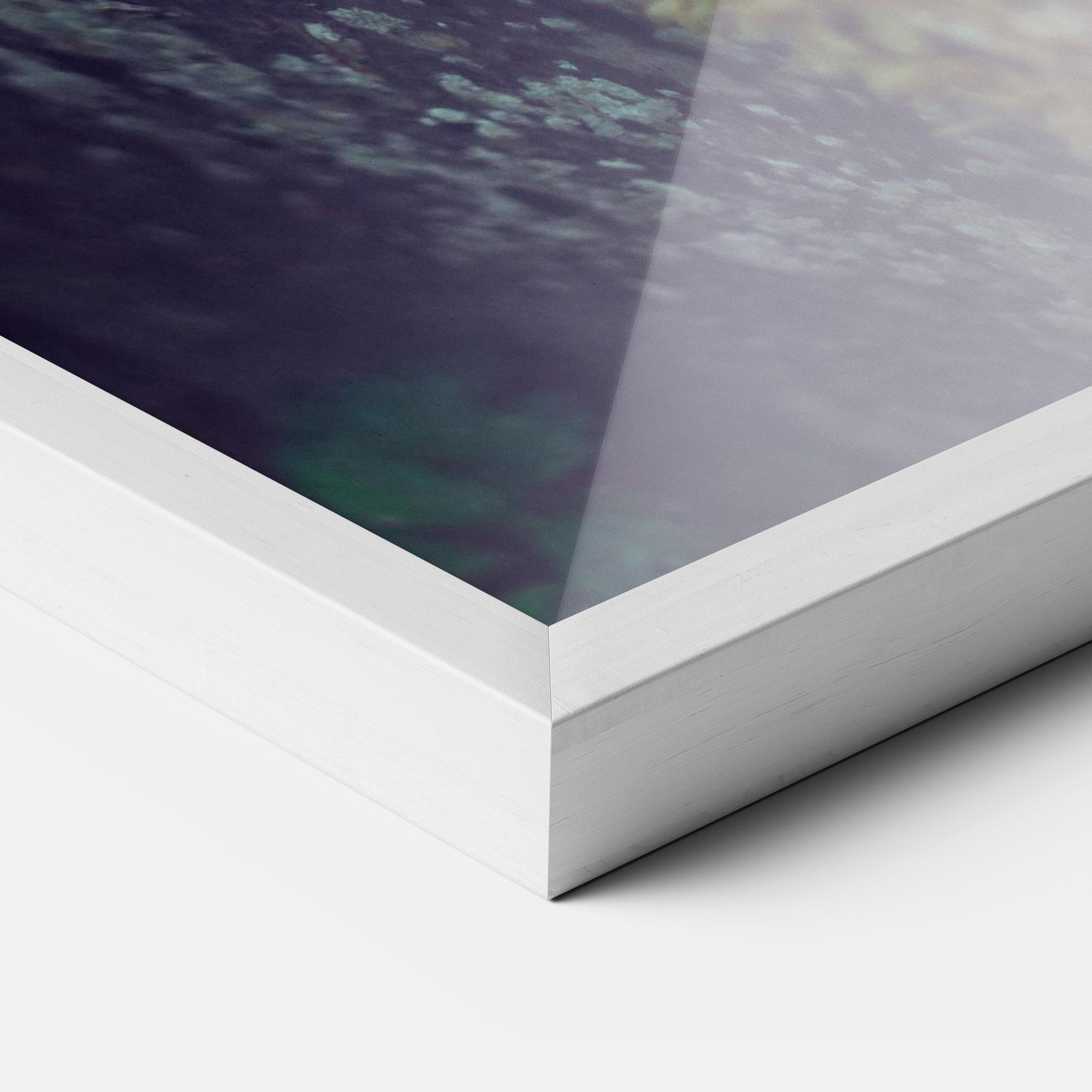 Keretezett Poszter Small Pink Flowers mockup 3