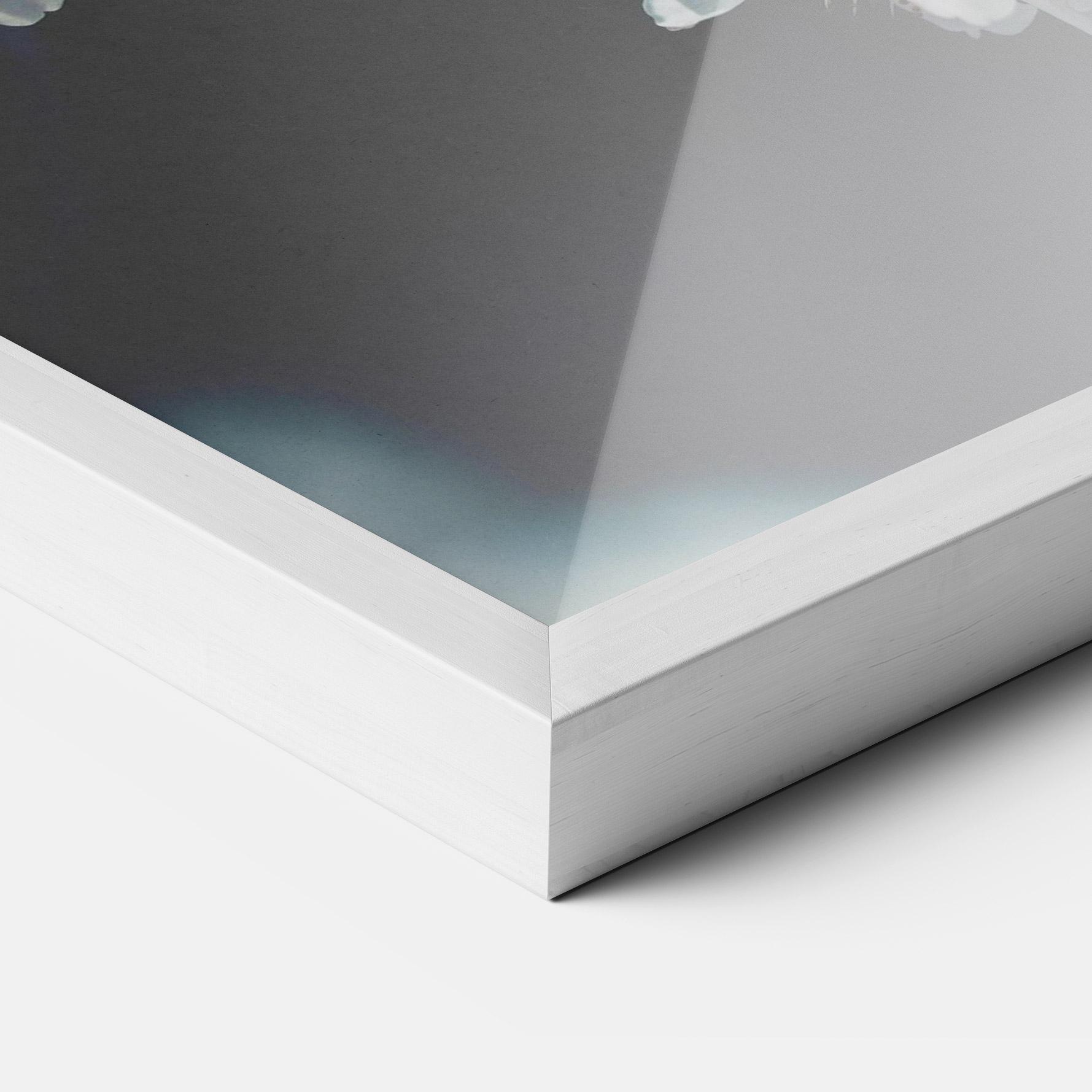 Keretezett Poszter White Tree mockup 3