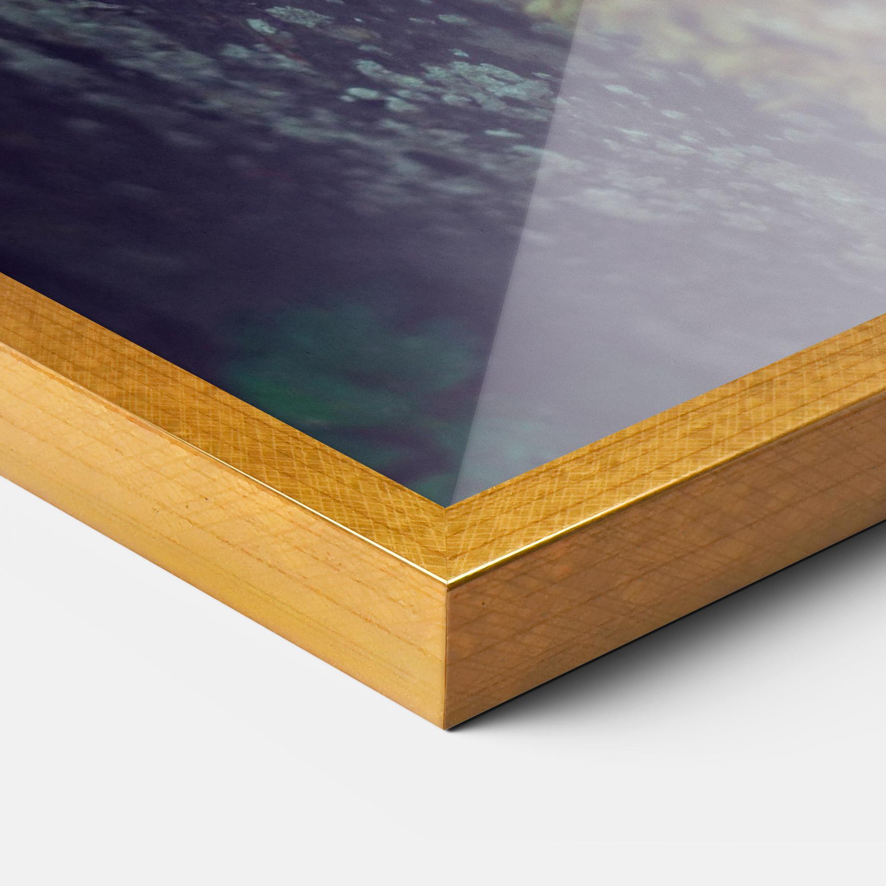 Keretezett Poszter Small Pink Flowers mockup 3