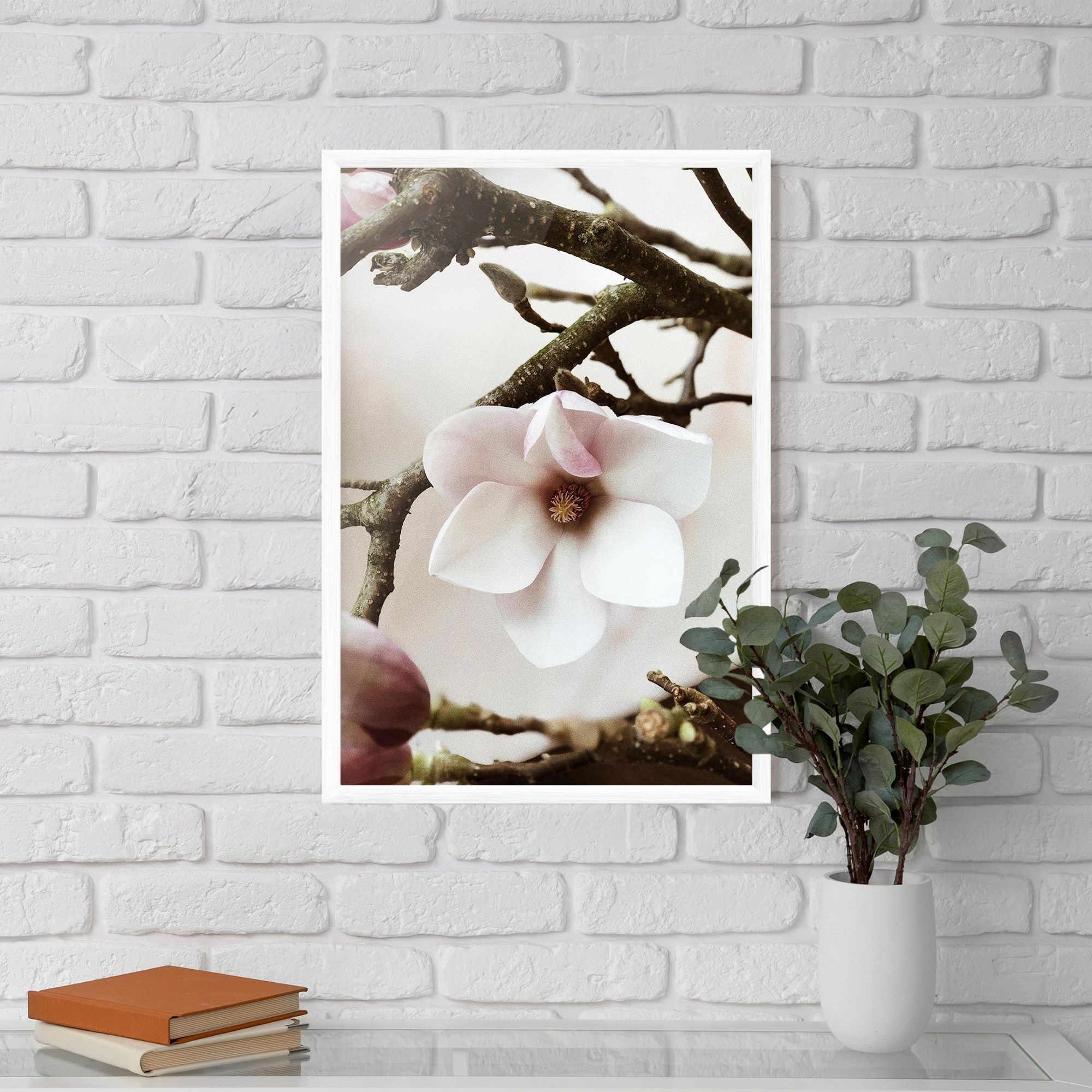 White Flower Tree mockup 5