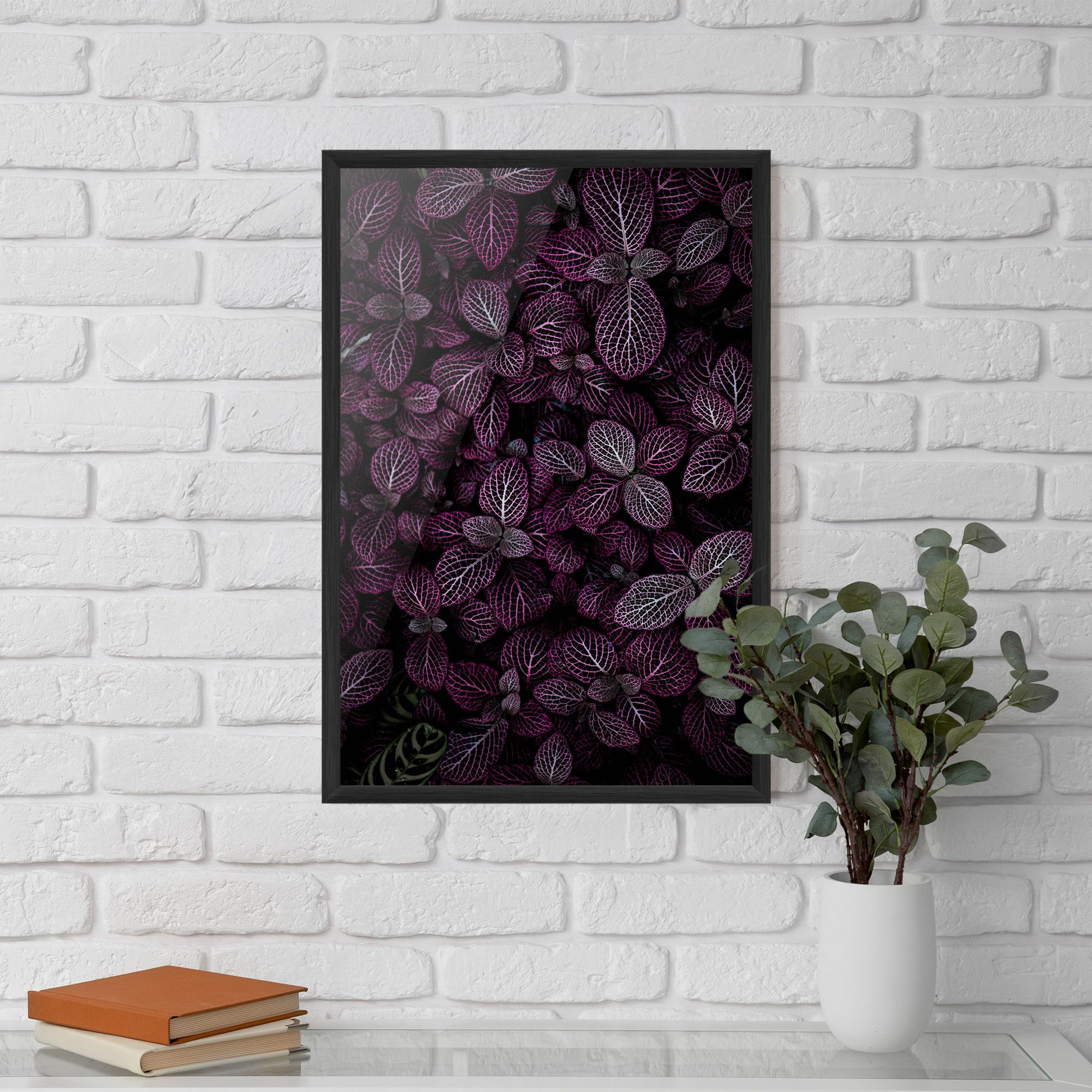 Purple Leaves mockup 5