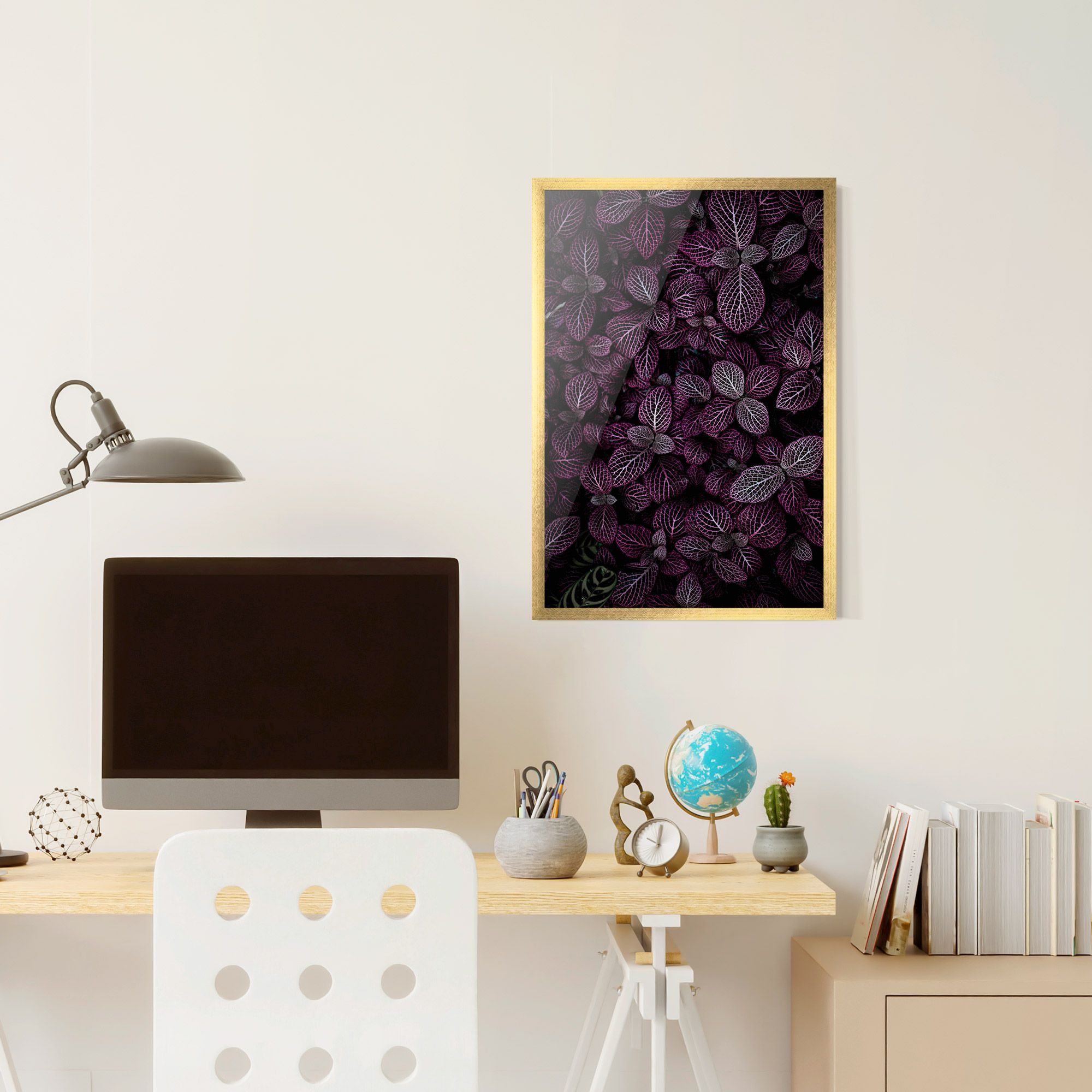 Purple Leaves mockup 6