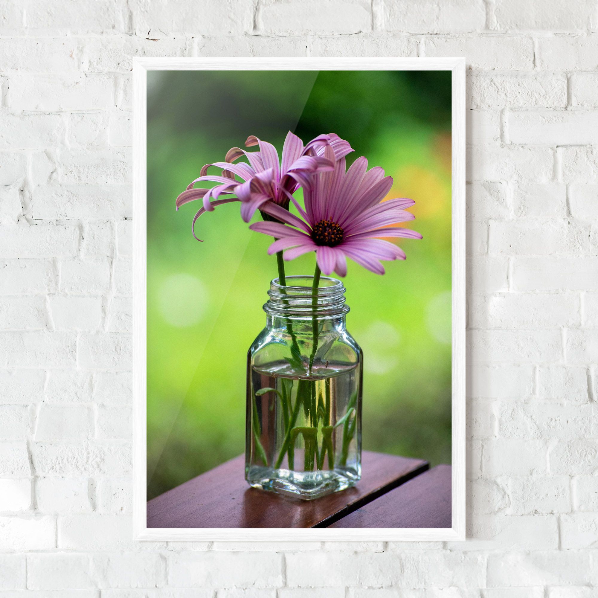 Pink Flower Vase mockup 0