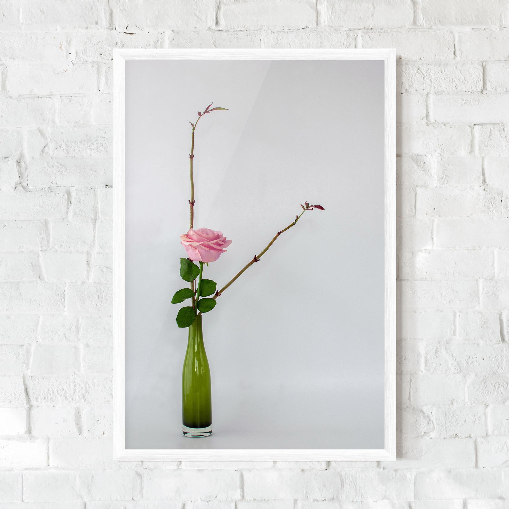 Keretezett Poszter Wine Vase mockup 0