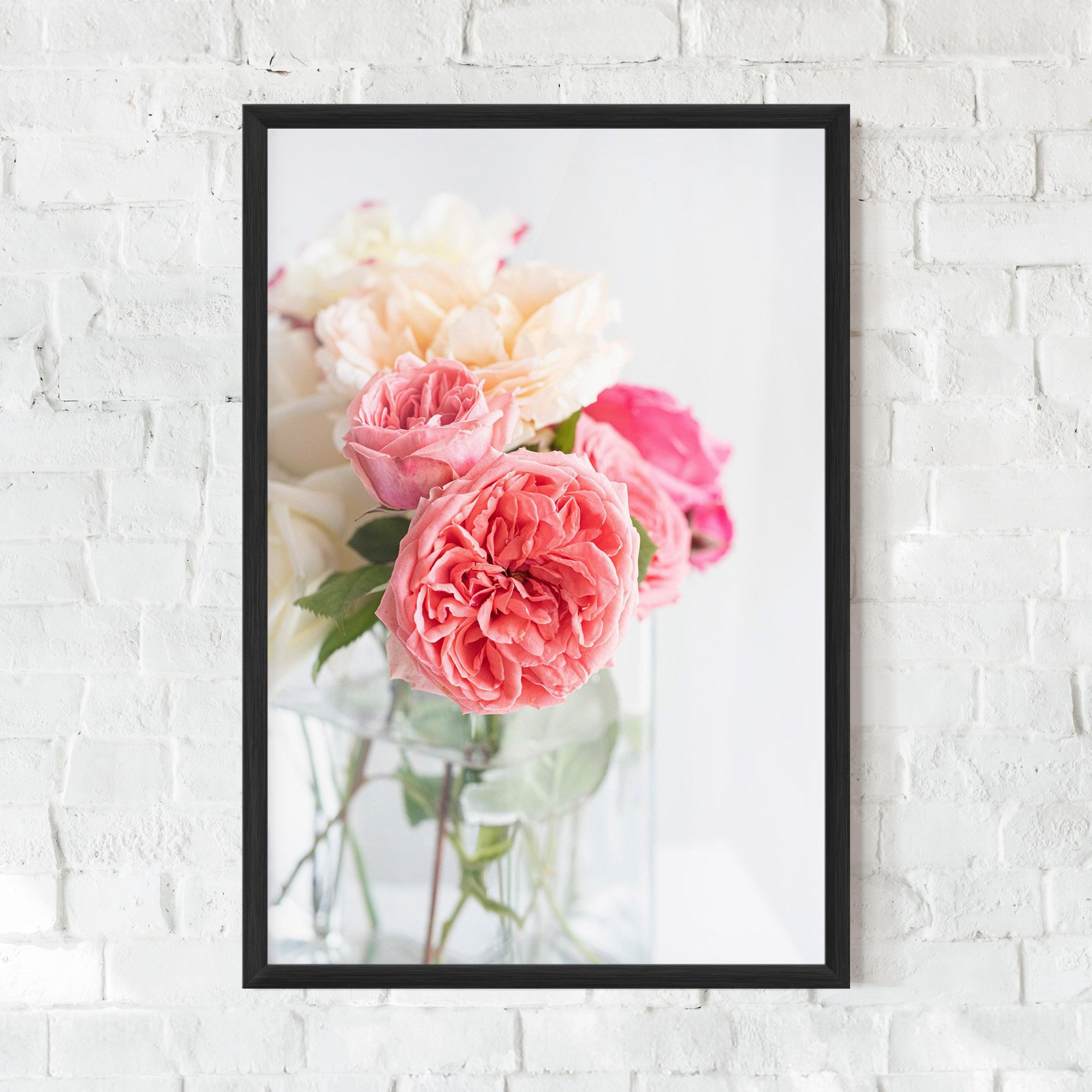 Pink Rose Vase mockup 0