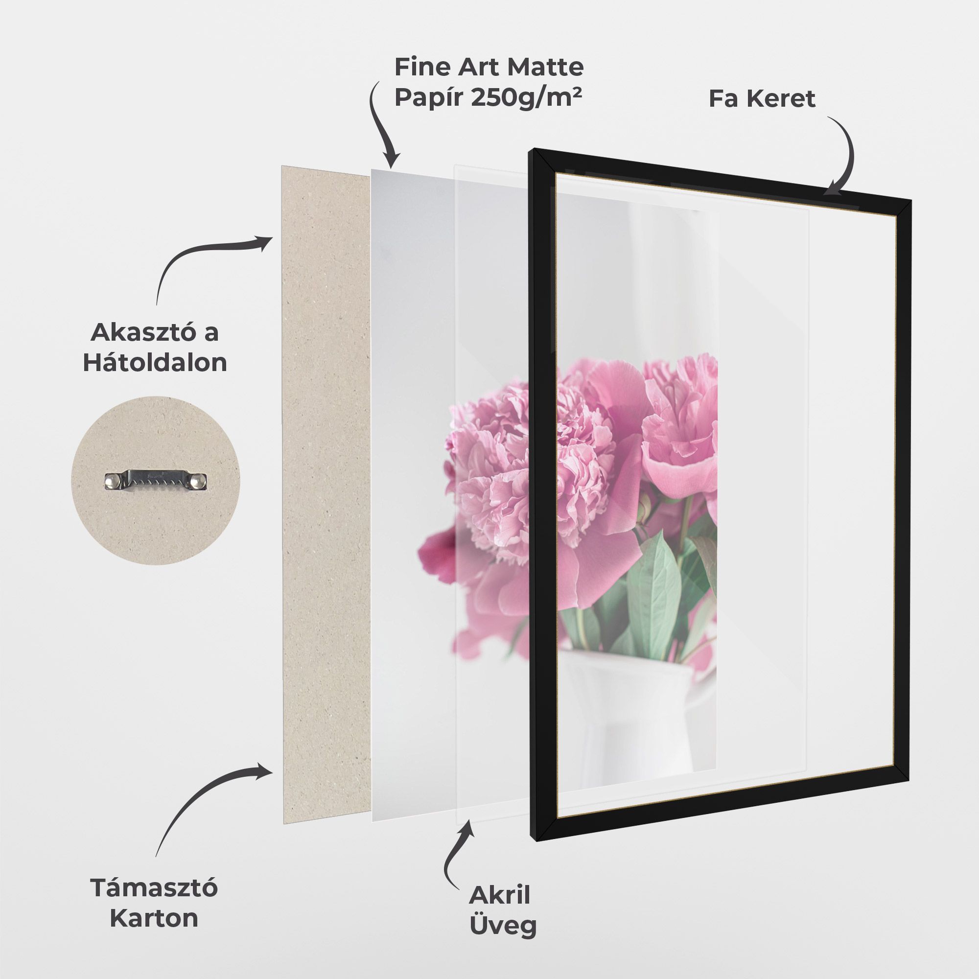 White Vase Pink mockup 1