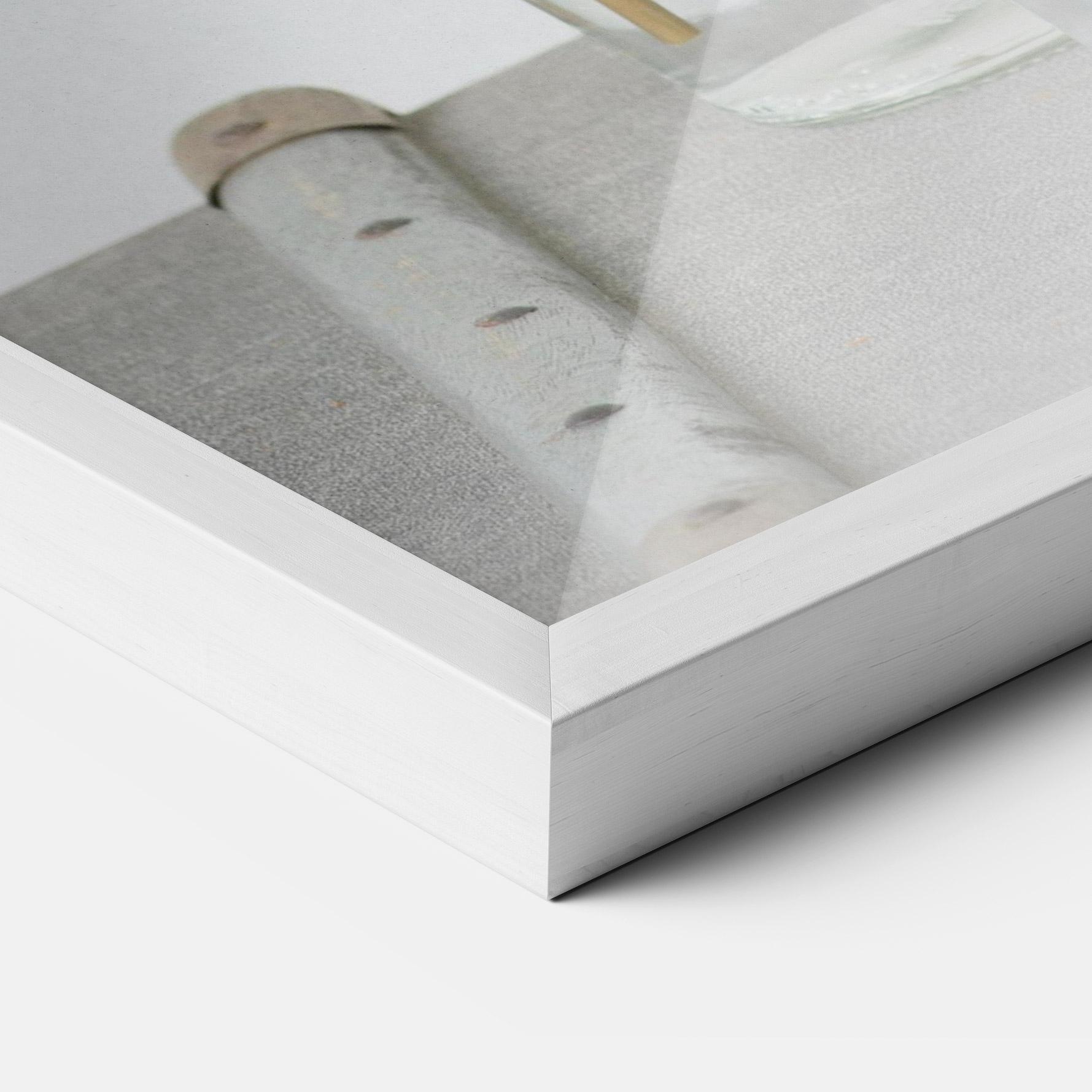 Keretezett Poszter Big Flower Vase mockup 3