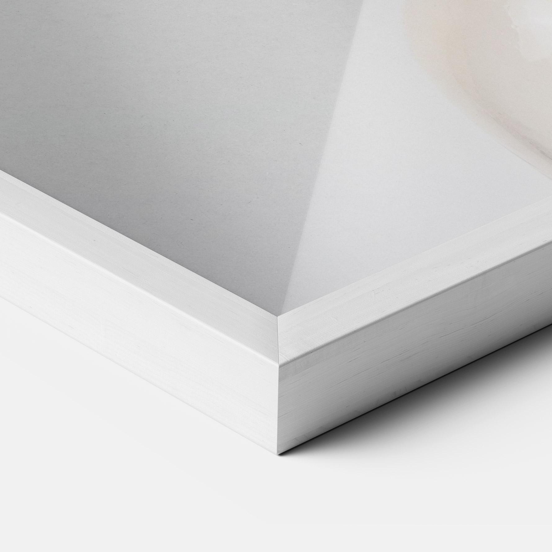 Keretezett Poszter Pink Cream Flower Vase mockup 3