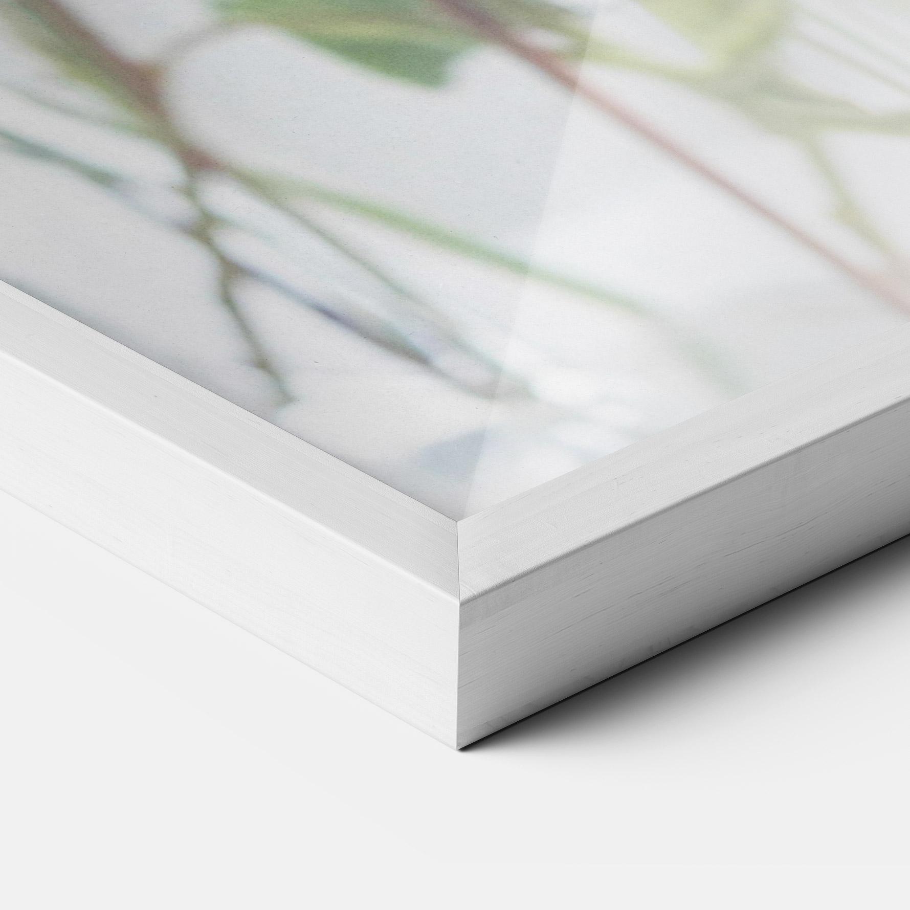 Keretezett Poszter Pink Rose Vase mockup 3