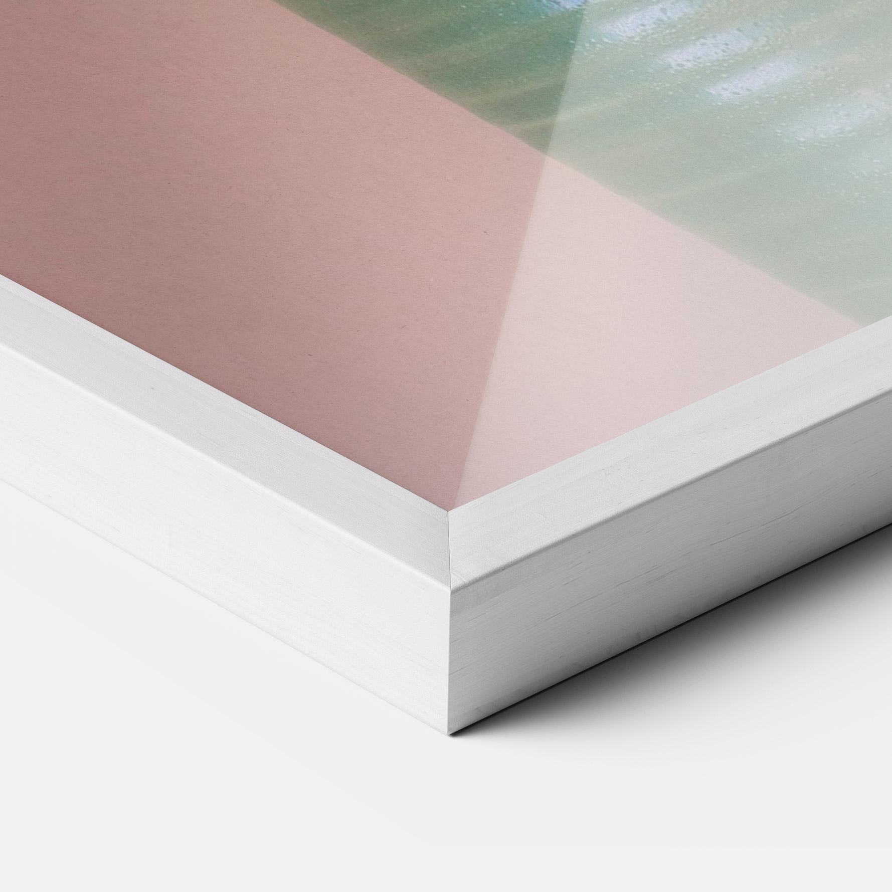 Keretezett Poszter Yellow Roses Vase mockup 3